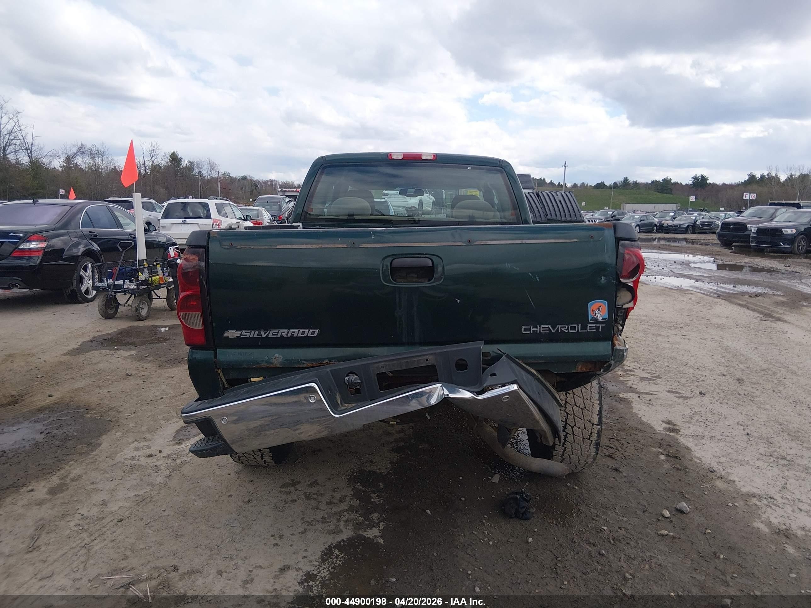 2005 Chevrolet Silverado 1500 Ls Green vin: 2GCEK19VX51263726