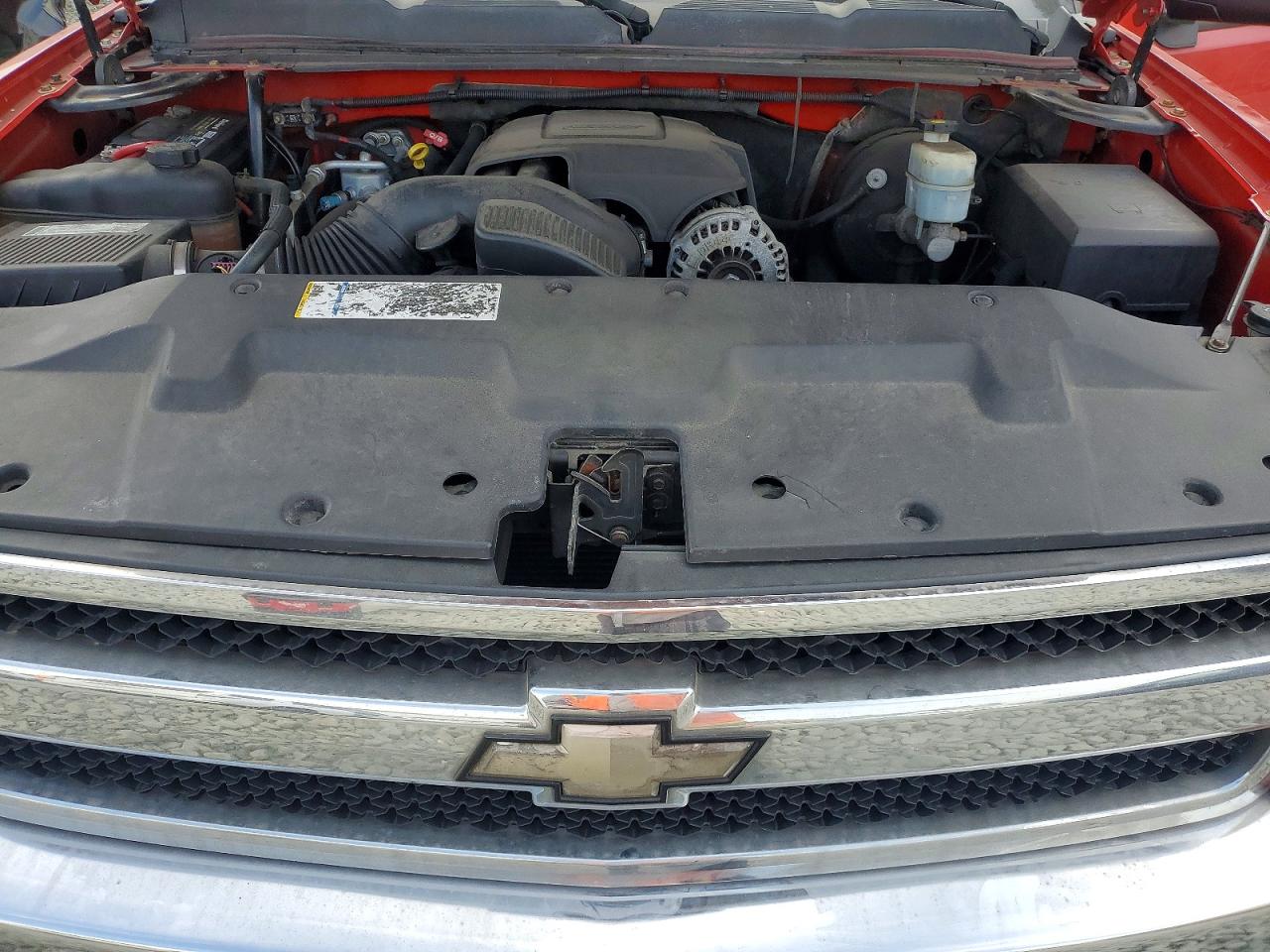2008 Chevrolet Silverado K1500 Red vin: 2GCEK19YX81192879