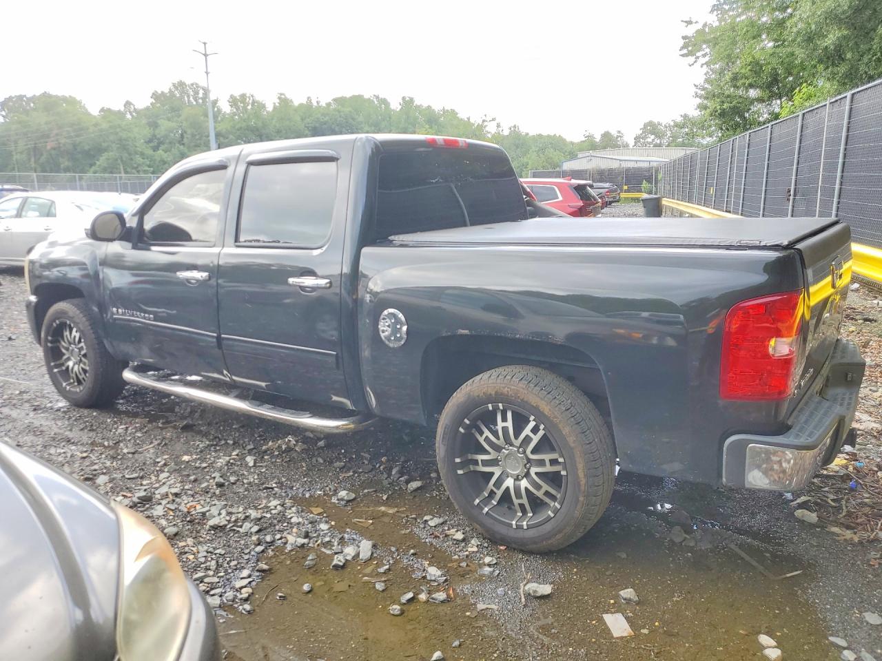2009 Chevrolet Silverado K1500 Lt Black vin: 2GCEK233391105554