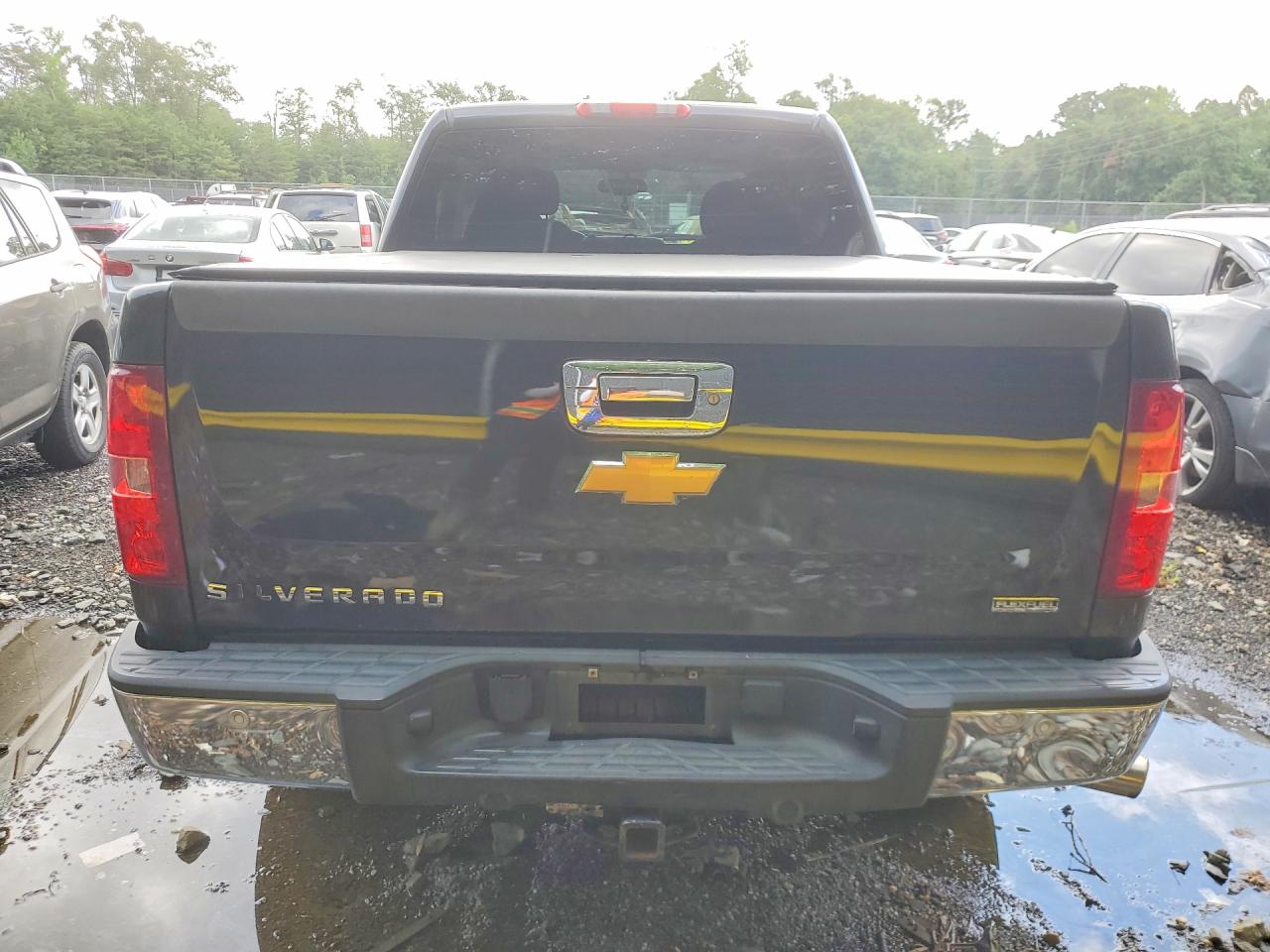 2009 Chevrolet Silverado K1500 Lt Black vin: 2GCEK233391105554