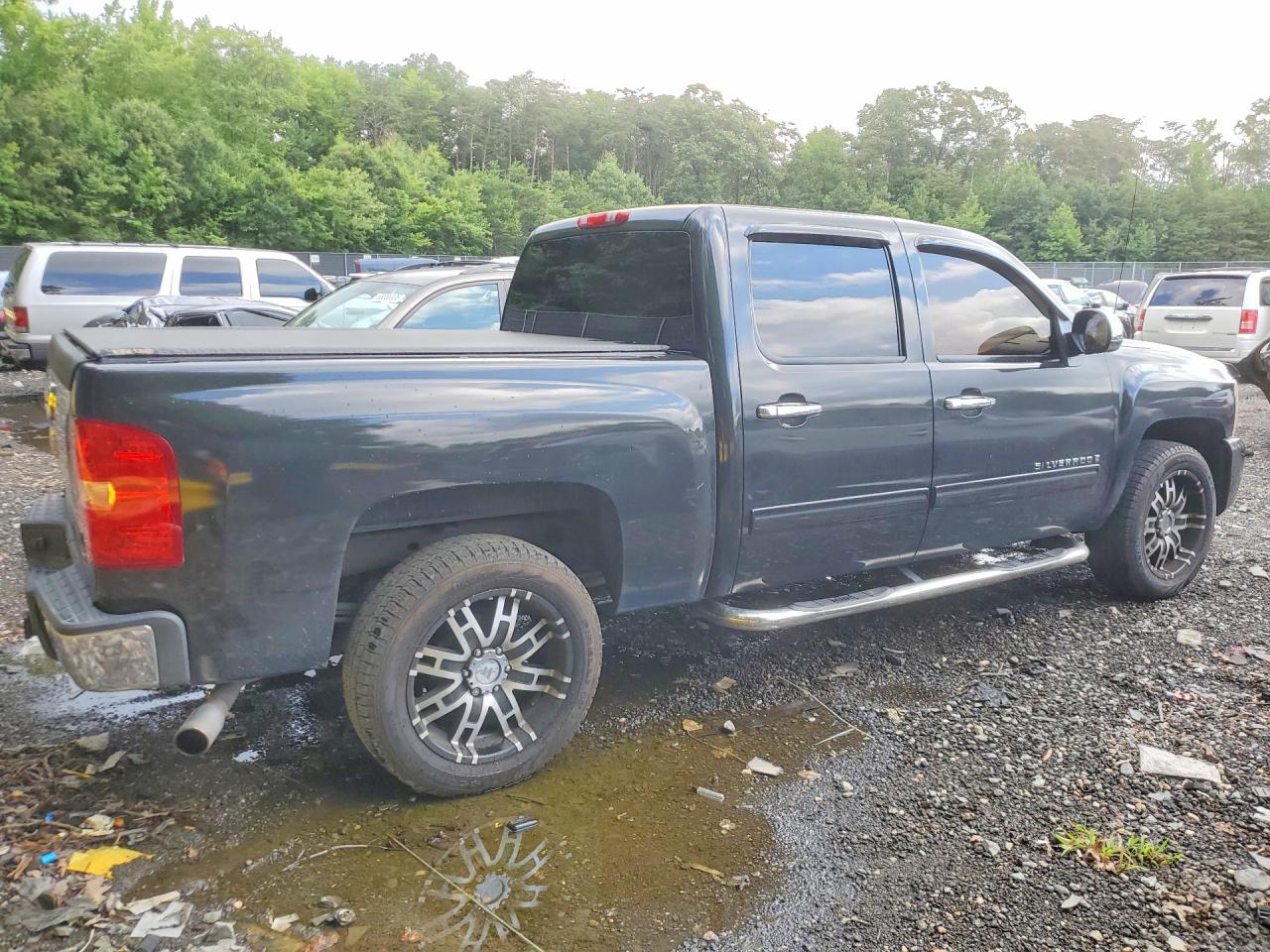 2009 Chevrolet Silverado K1500 Lt Black vin: 2GCEK233391105554