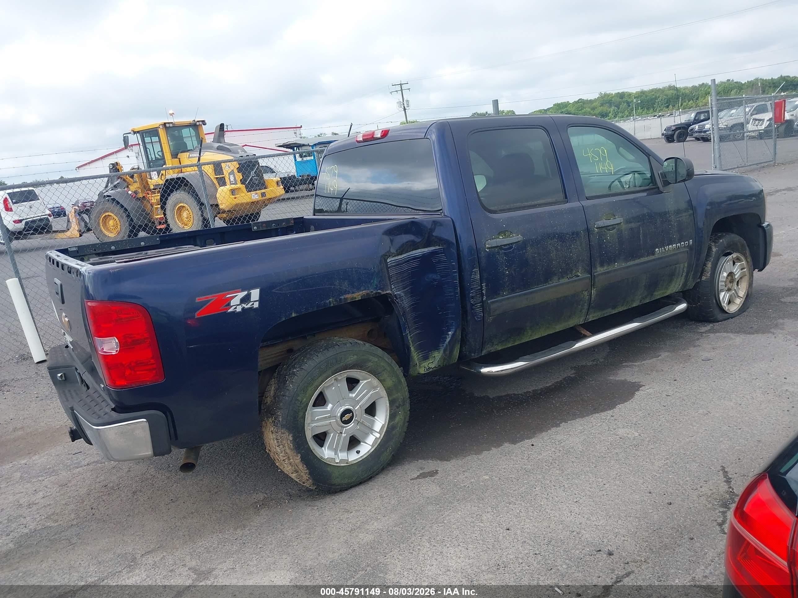 2009 Chevrolet Silverado 1500 Lt Blue vin: 2GCEK233391123455