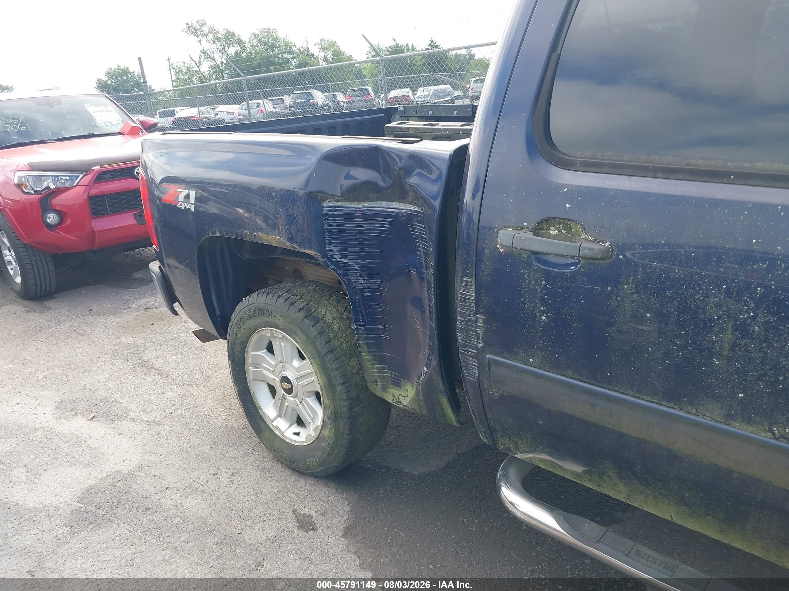 2009 Chevrolet Silverado 1500 Lt Blue vin: 2GCEK233391123455