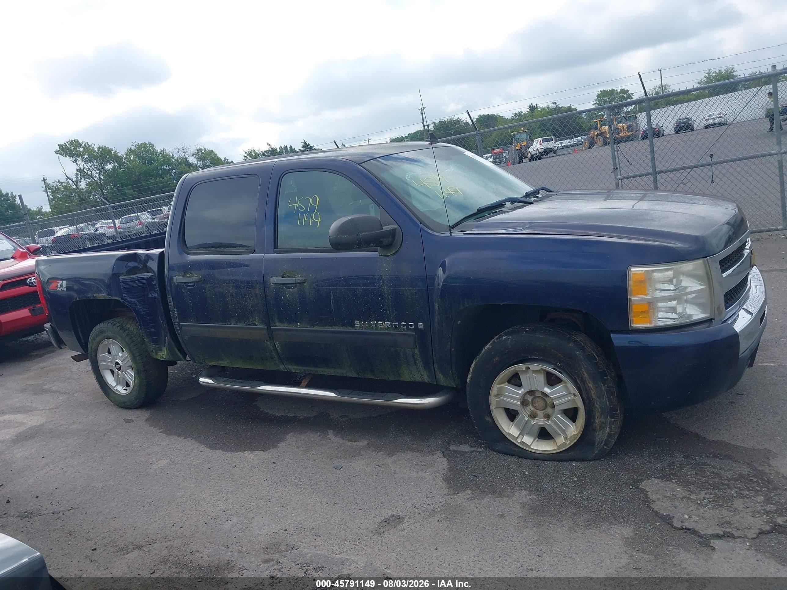 2009 Chevrolet Silverado 1500 Lt Blue vin: 2GCEK233391123455