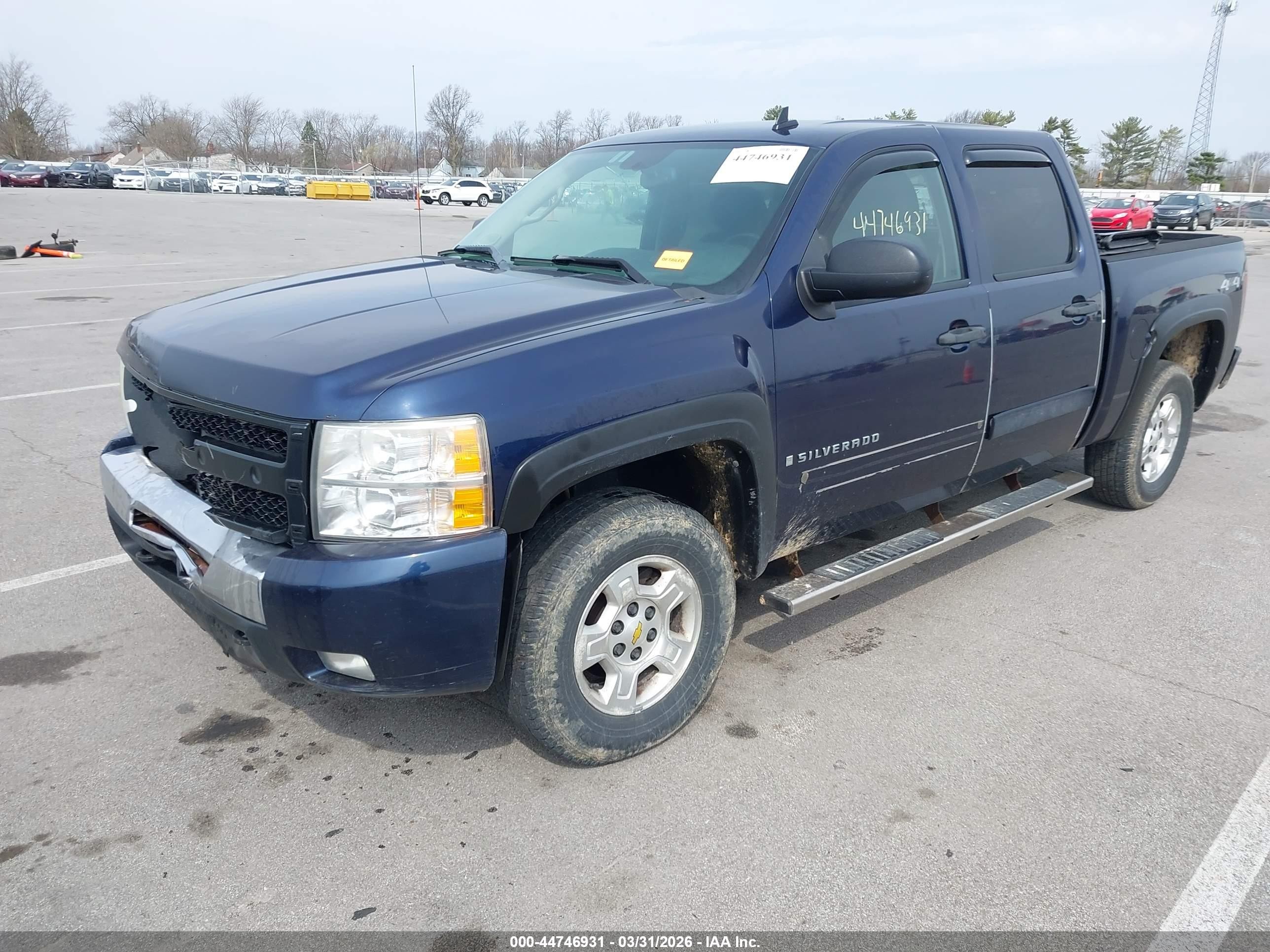 2009 Chevrolet Silverado 1500 Lt Синий vin: 2GCEK233791140985