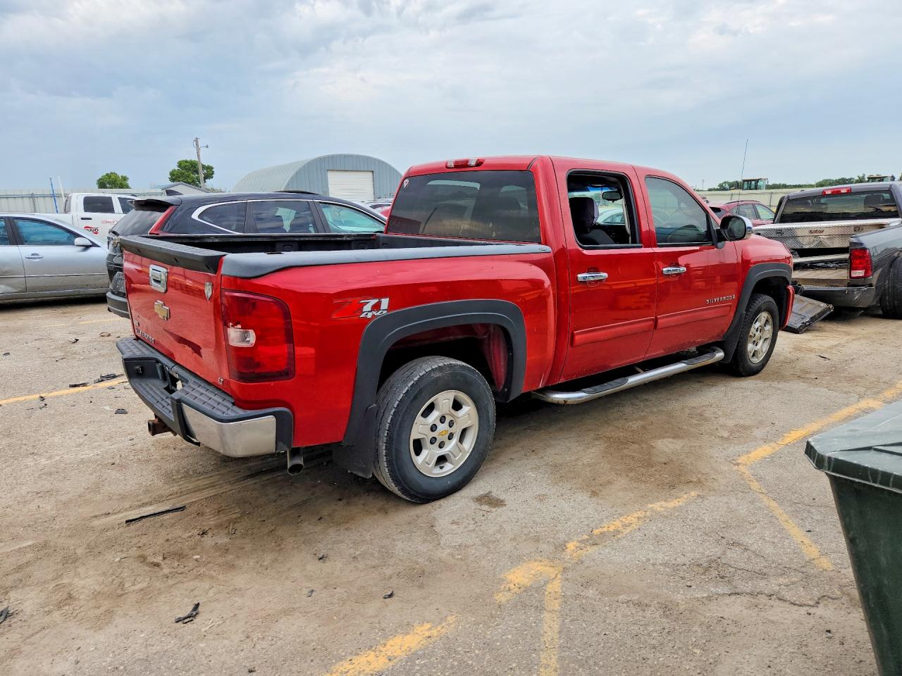 2009 Chevrolet Silverado K1500 Lt Red vin: 2GCEK233X91136333