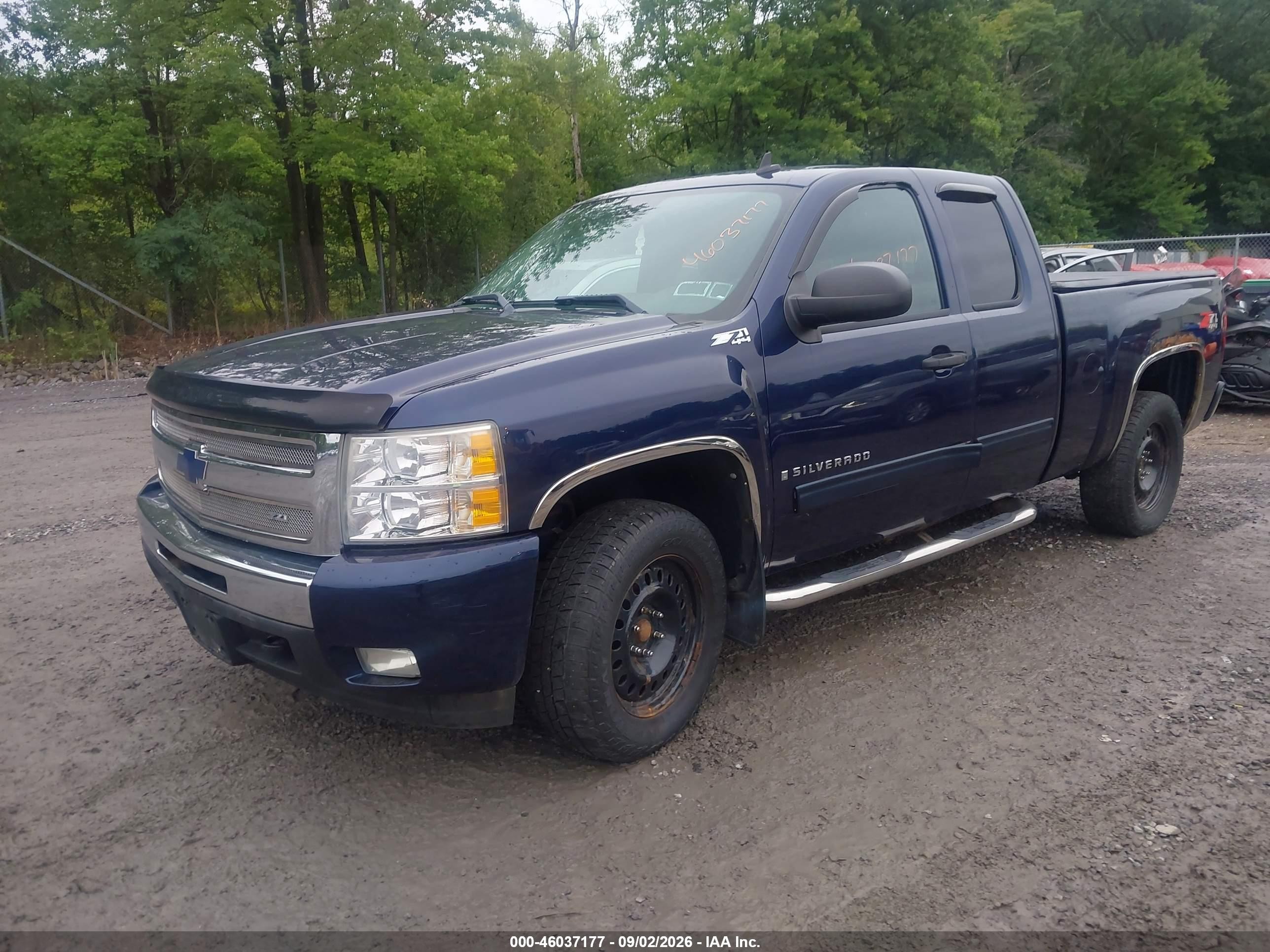 2009 Chevrolet Silverado 1500 Lt Синий vin: 2GCEK290091120610