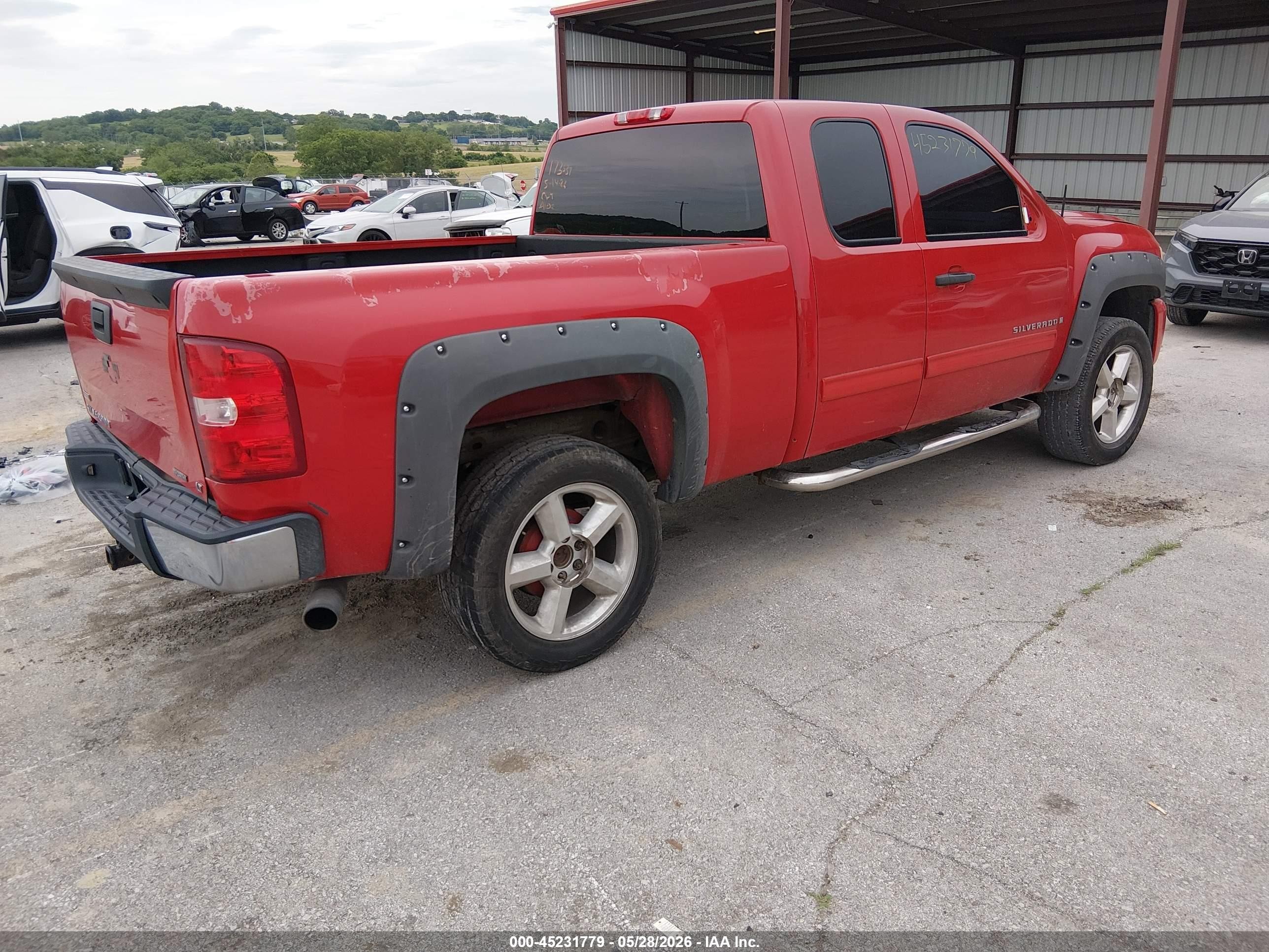 2009 Chevrolet Silverado 1500 Lt Красный vin: 2GCEK290491124479