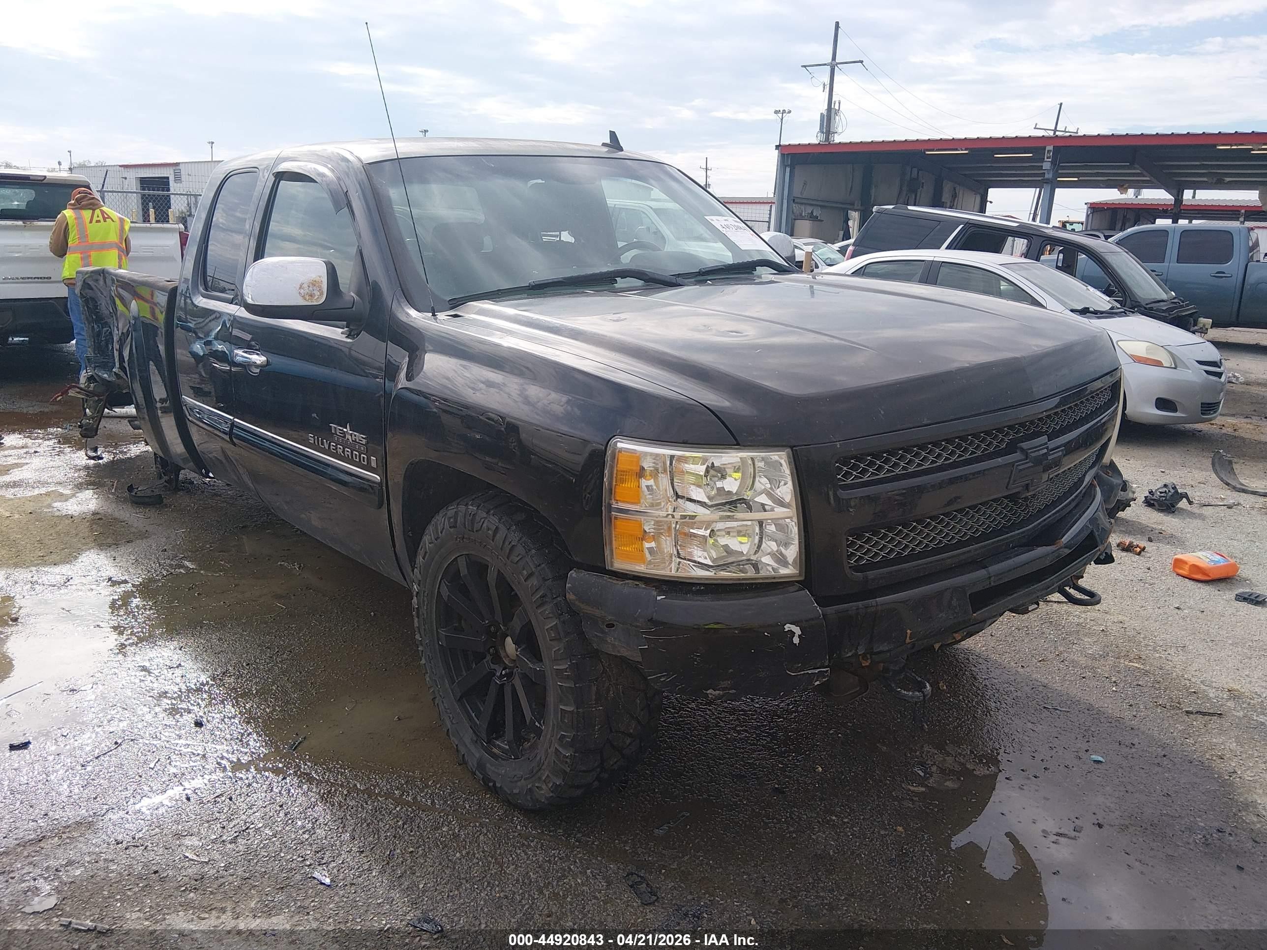 2009 Chevrolet Silverado 1500 Lt Black vin: 2GCEK290791115274