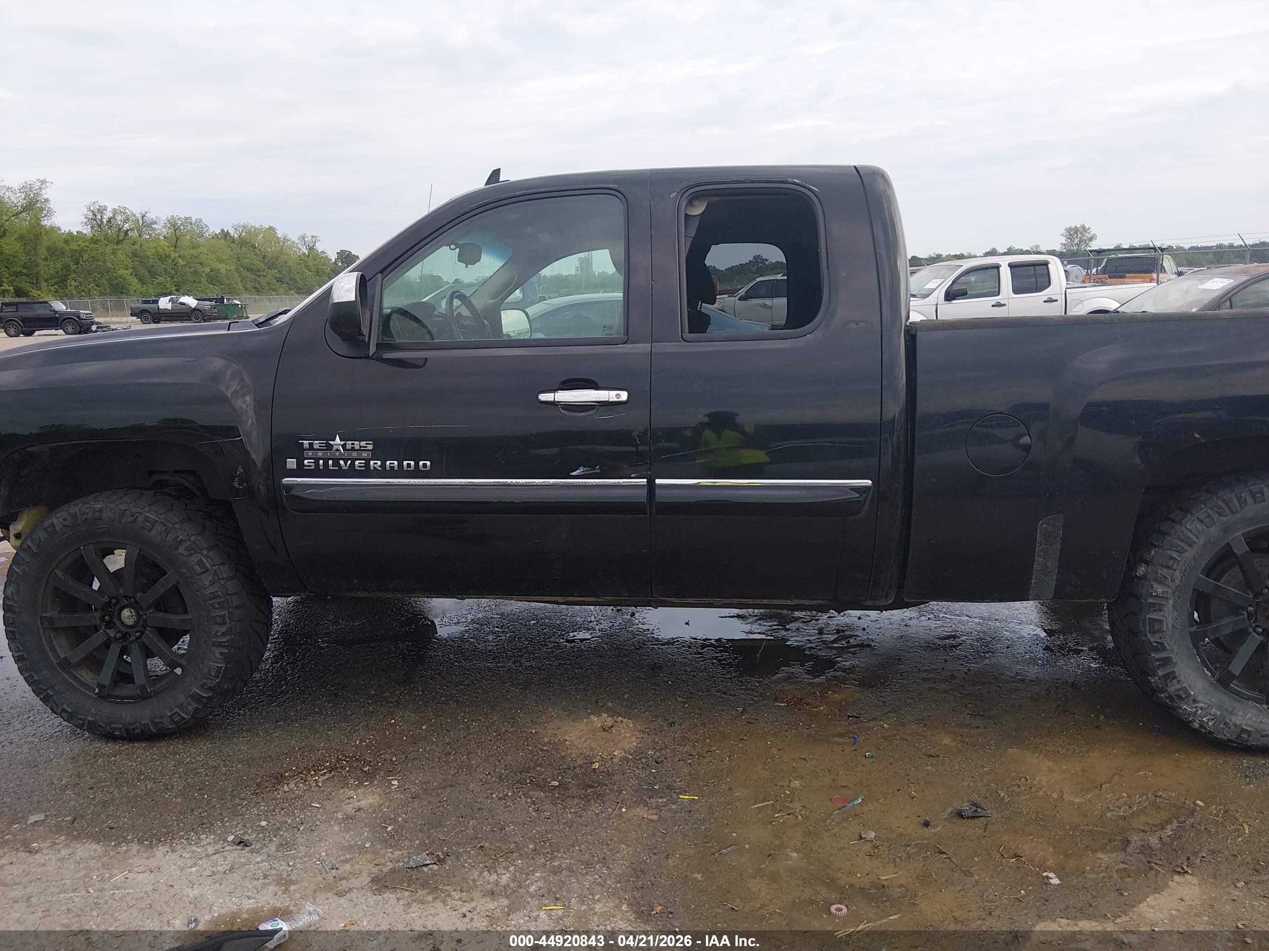 2009 Chevrolet Silverado 1500 Lt Black vin: 2GCEK290791115274