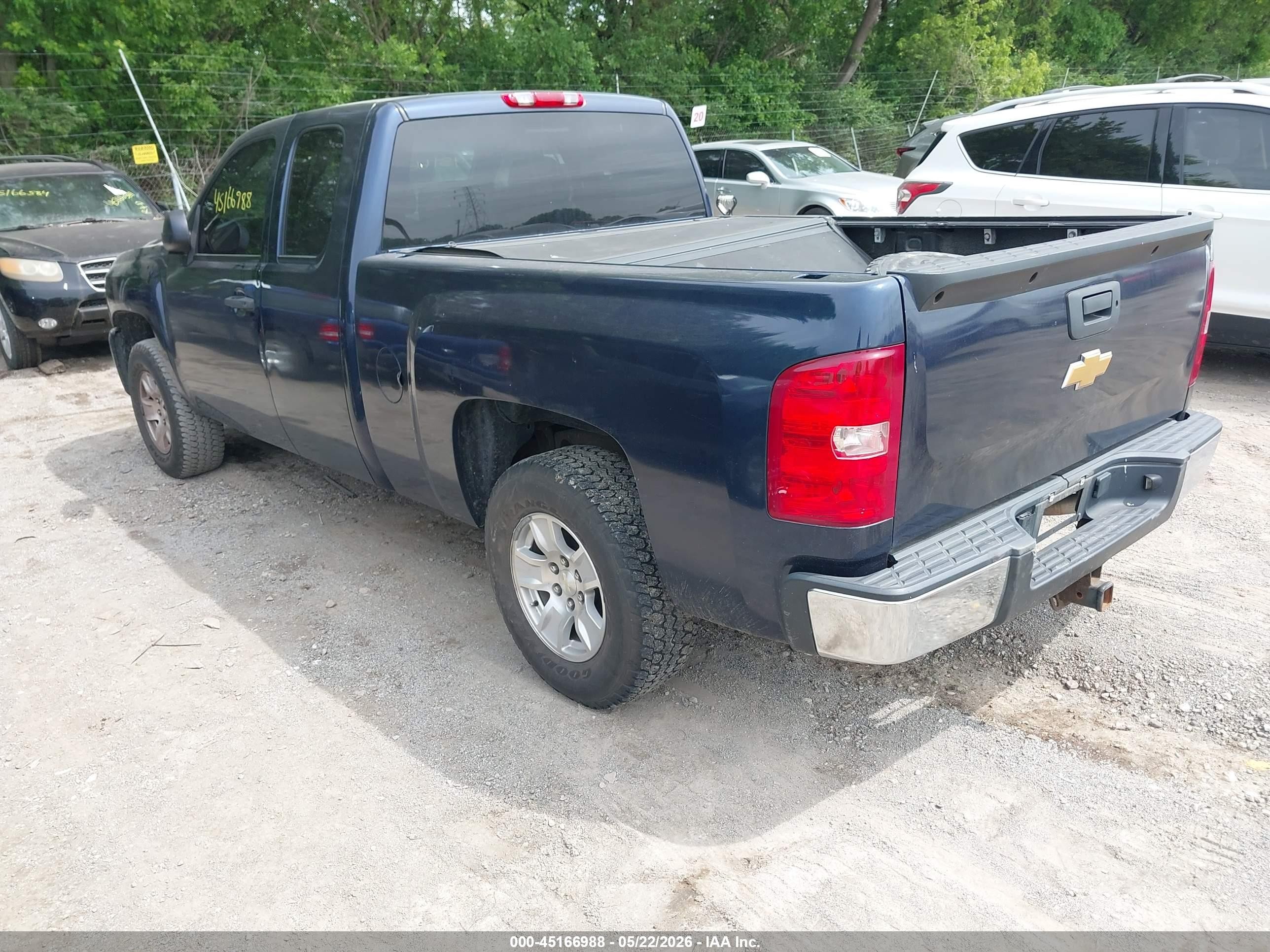 2009 Chevrolet Silverado 1500 Lt Blue vin: 2GCEK290991114451
