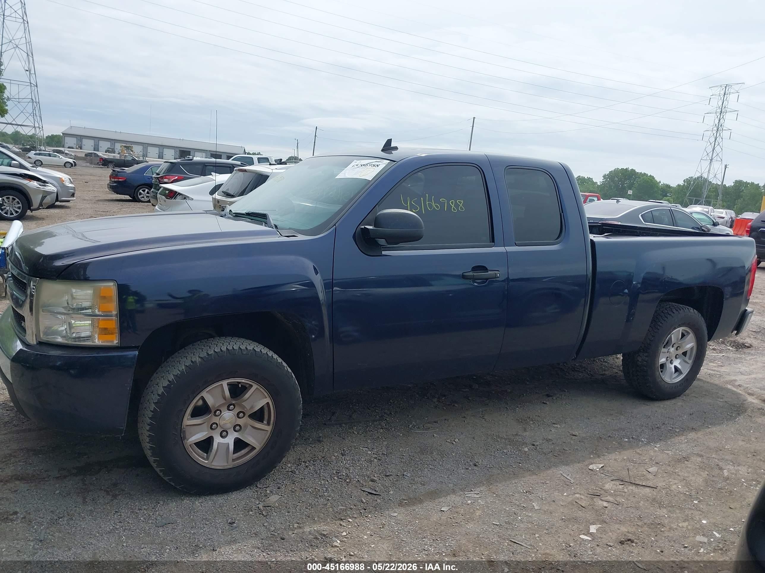 2009 Chevrolet Silverado 1500 Lt Blue vin: 2GCEK290991114451
