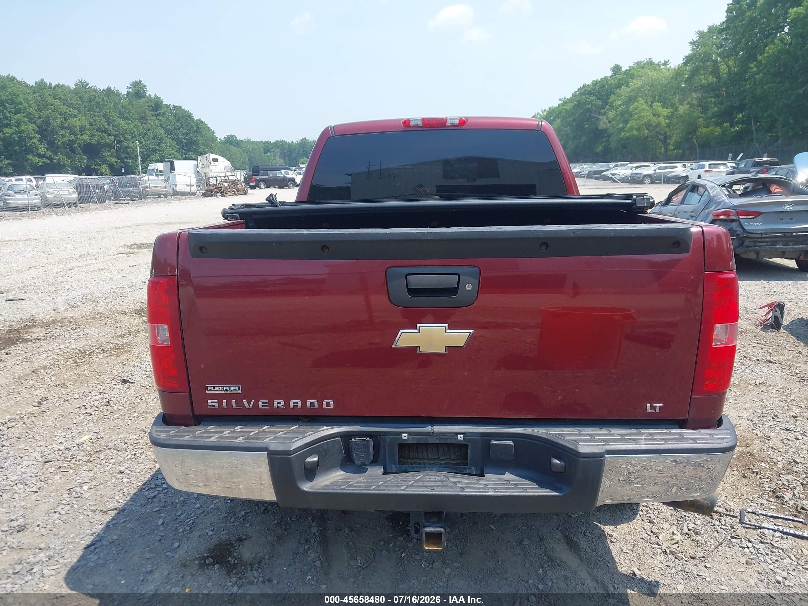 2009 Chevrolet Silverado 1500 Lt Maroon vin: 2GCEK290X91110375