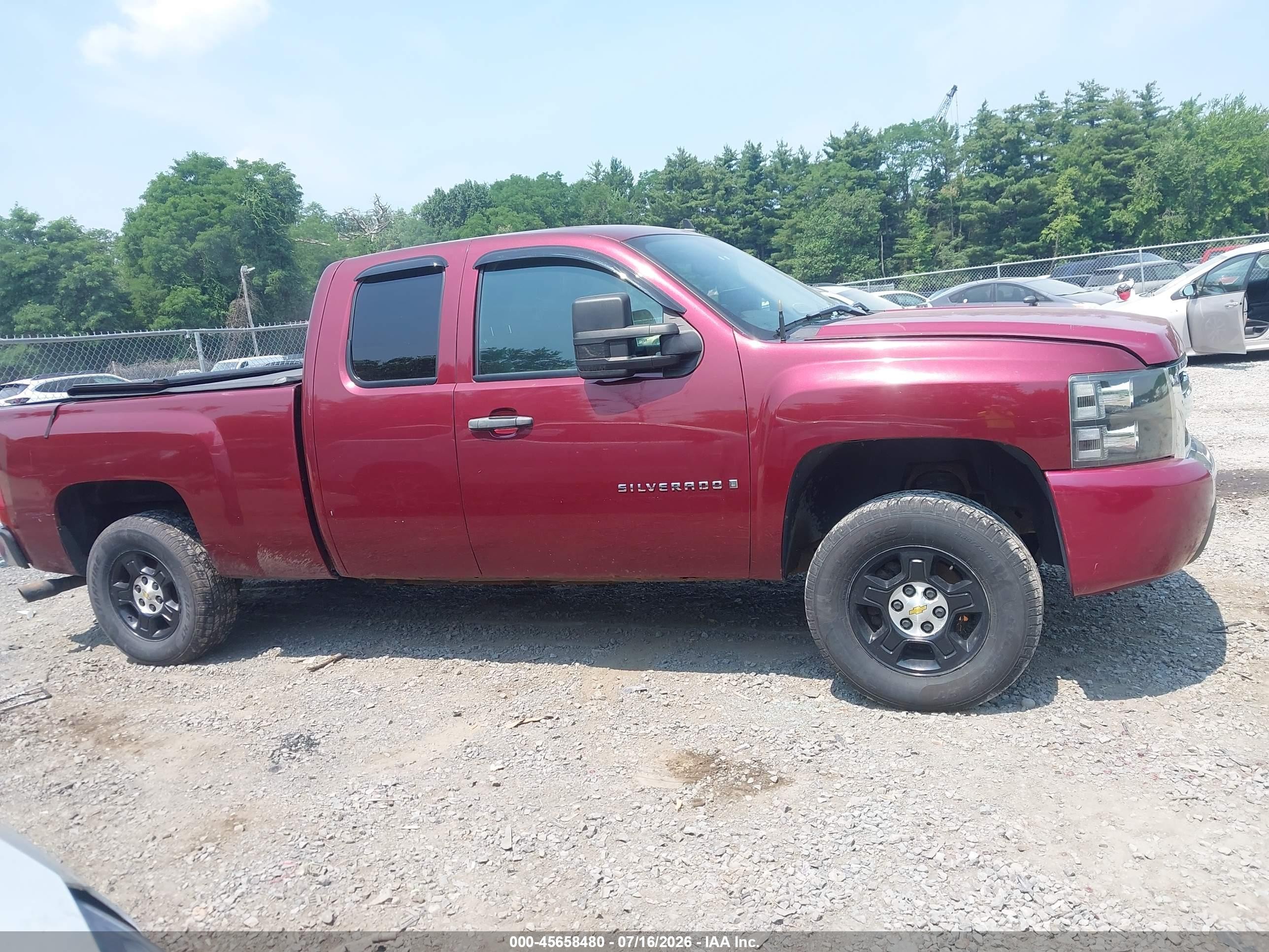 2009 Chevrolet Silverado 1500 Lt Maroon vin: 2GCEK290X91110375