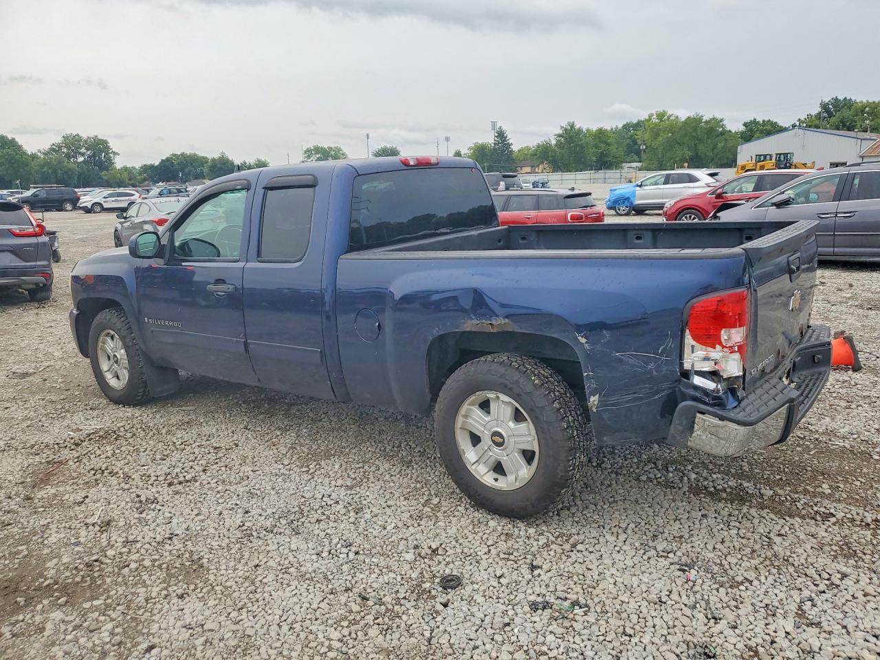 2009 Chevrolet Silverado K1500 Lt Синий vin: 2GCEK29J591131899
