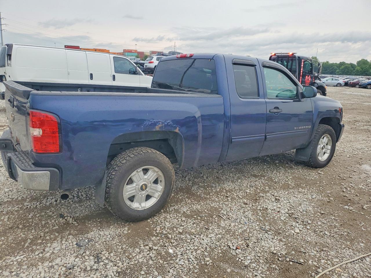 2009 Chevrolet Silverado K1500 Lt Синий vin: 2GCEK29J591131899