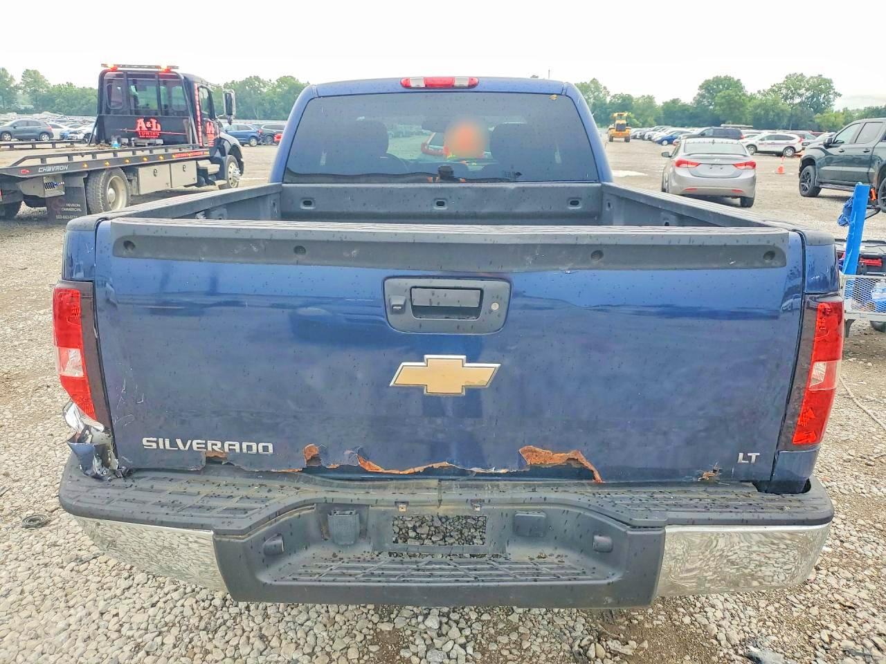 2009 Chevrolet Silverado K1500 Lt Синий vin: 2GCEK29J591131899
