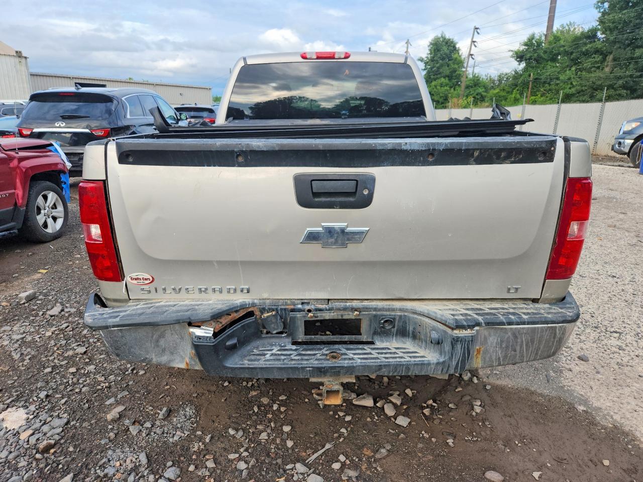 2009 Chevrolet Silverado K1500 Lt Серебряный vin: 2GCEK29J691113086
