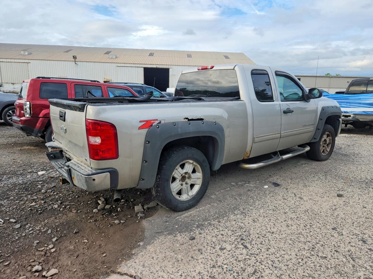2009 Chevrolet Silverado K1500 Lt Серебряный vin: 2GCEK29J691113086