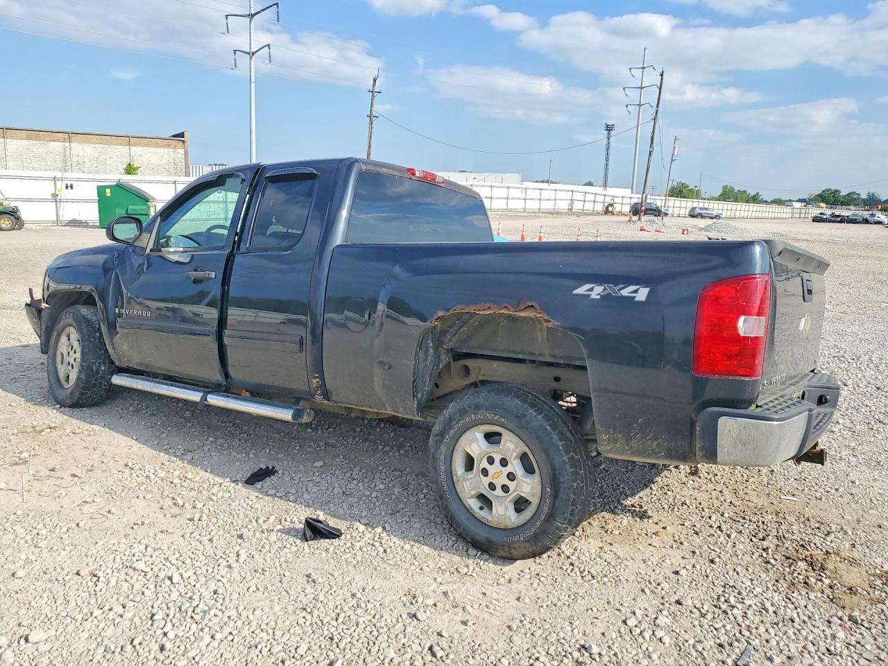 2009 Chevrolet Silverado K1500 Lt Black vin: 2GCEK29J991132151
