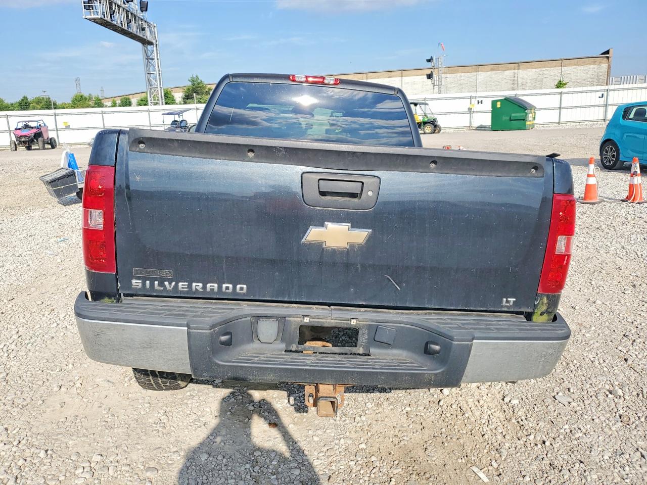 2009 Chevrolet Silverado K1500 Lt Black vin: 2GCEK29J991132151