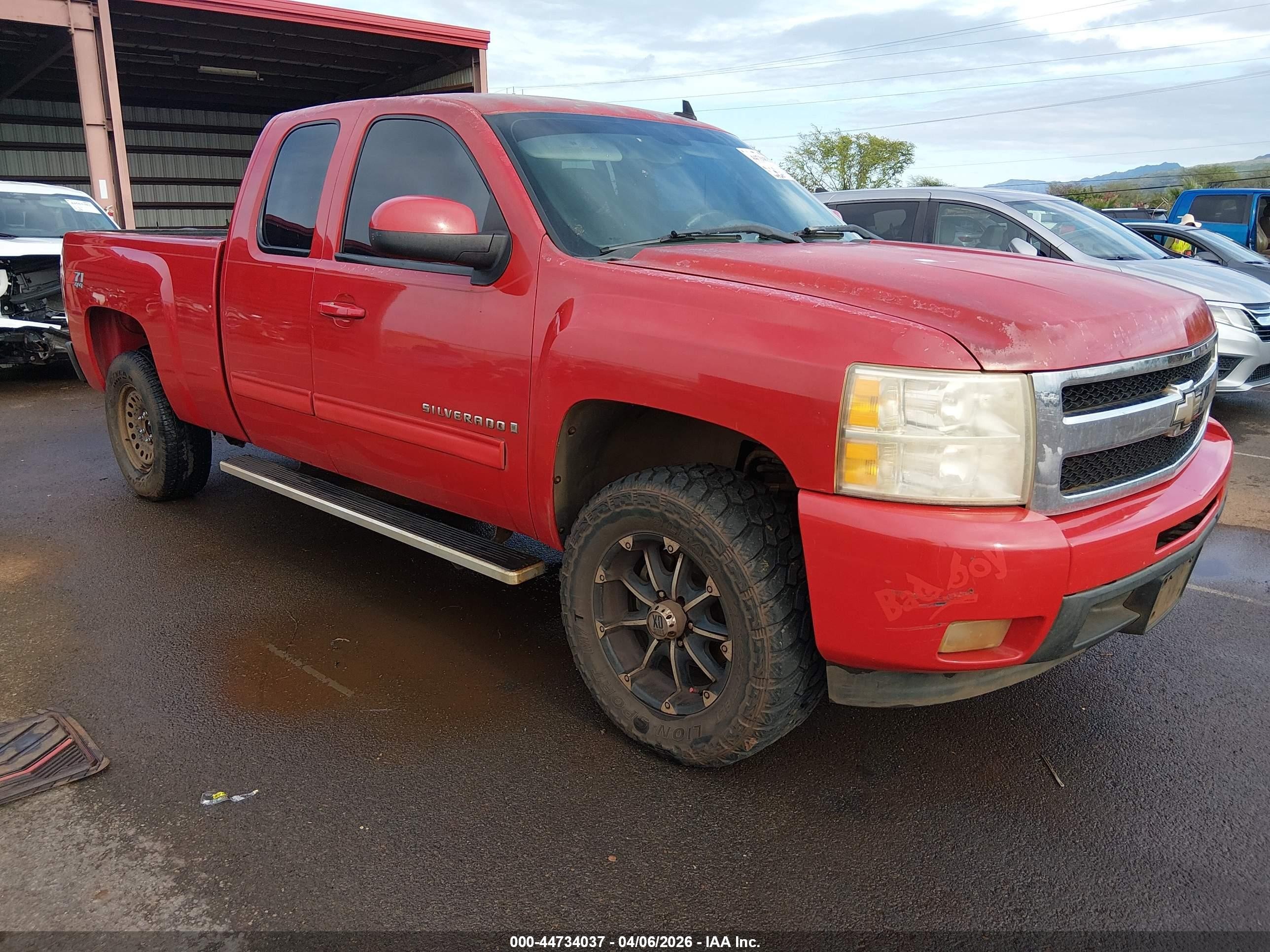 2009 Chevrolet Silverado 1500 Ltz Red vin: 2GCEK390791121145
