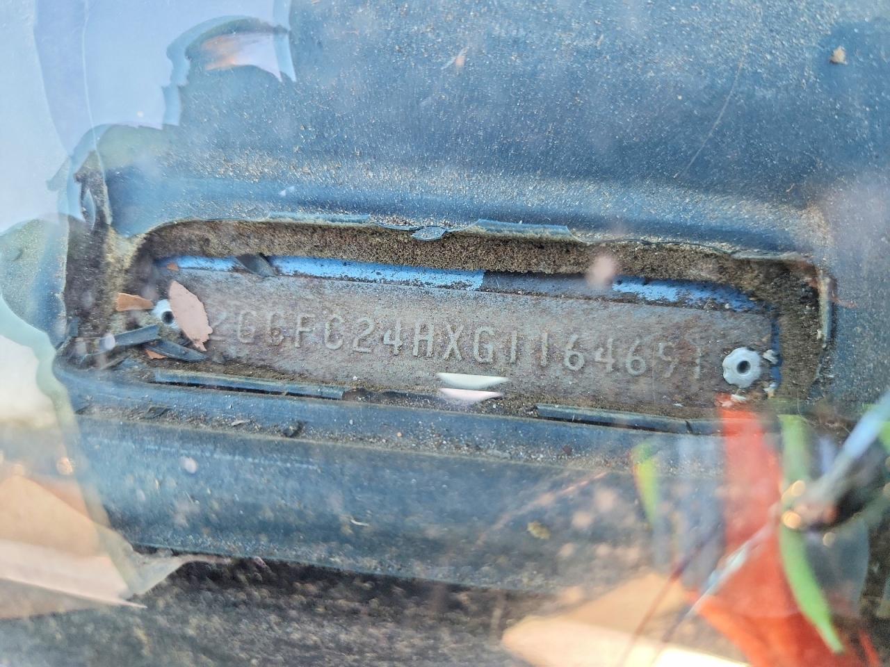 1986 Chevrolet C20 Blue vin: 2GCFC24HXG1164691