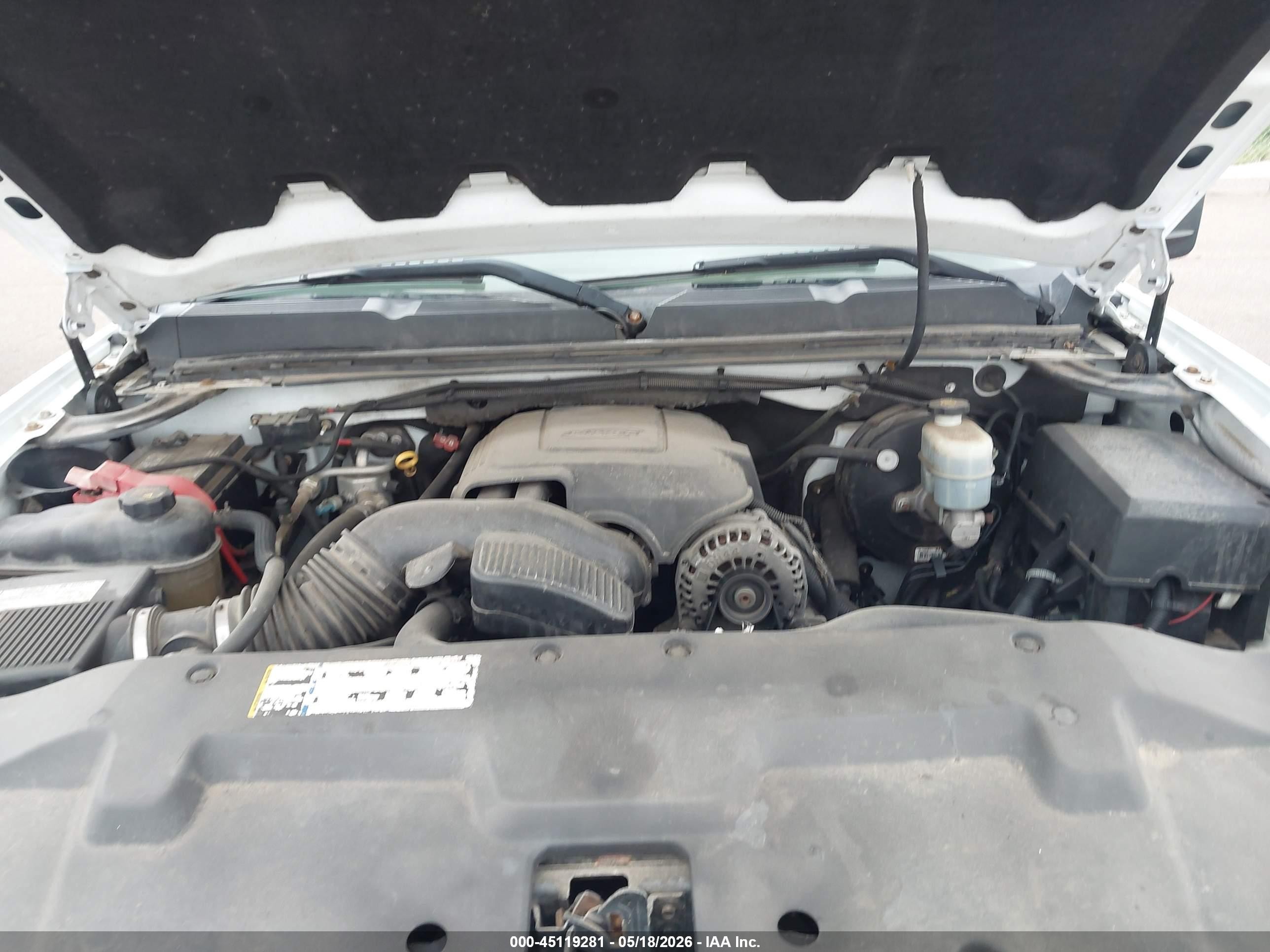 2007 Chevrolet Silverado 1500 Lt1 White vin: 2GCFK13Y771618281