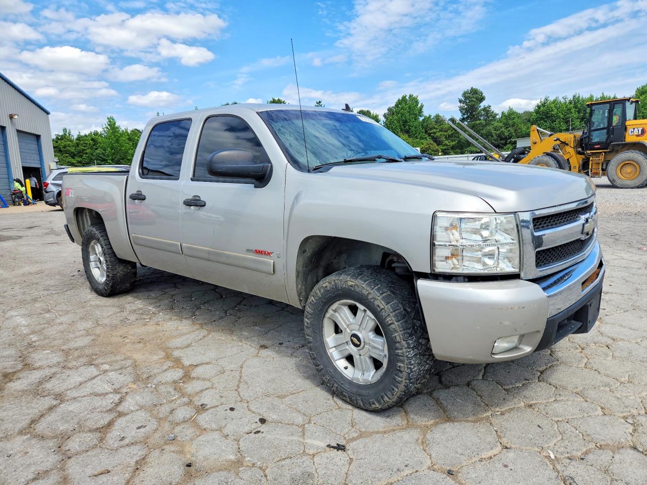 2007 Chevrolet Silverado K1500 Crew Cab Tan vin: 2GCFK13Y771631323