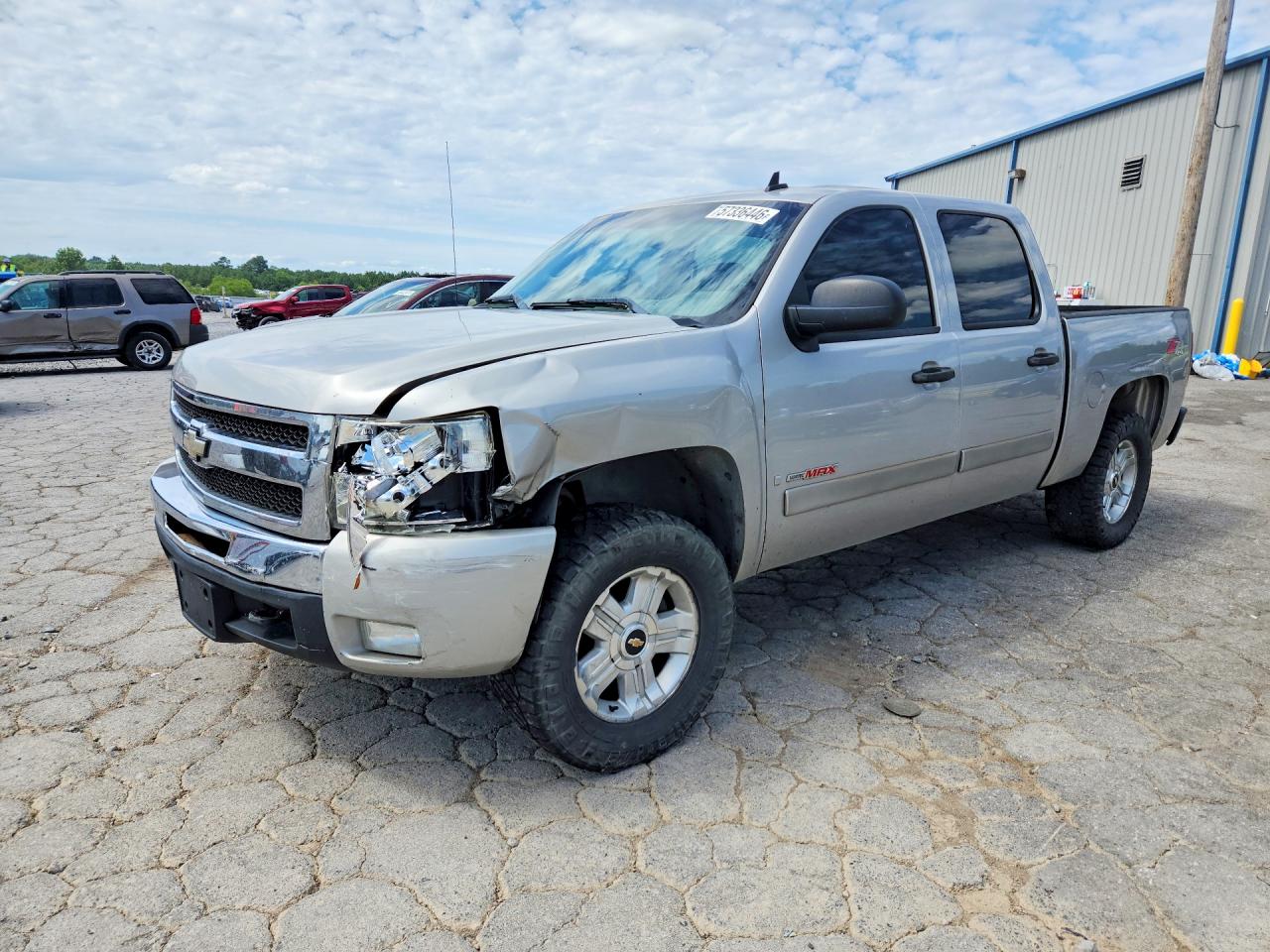 2007 Chevrolet Silverado K1500 Crew Cab Tan vin: 2GCFK13Y771631323