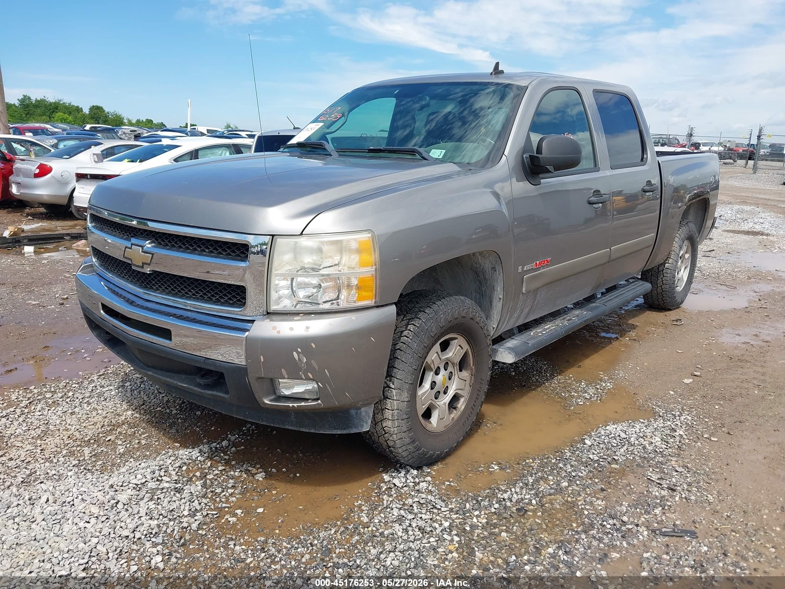 2007 Chevrolet Silverado 1500 Lt2 Gray vin: 2GCFK13Y871685651