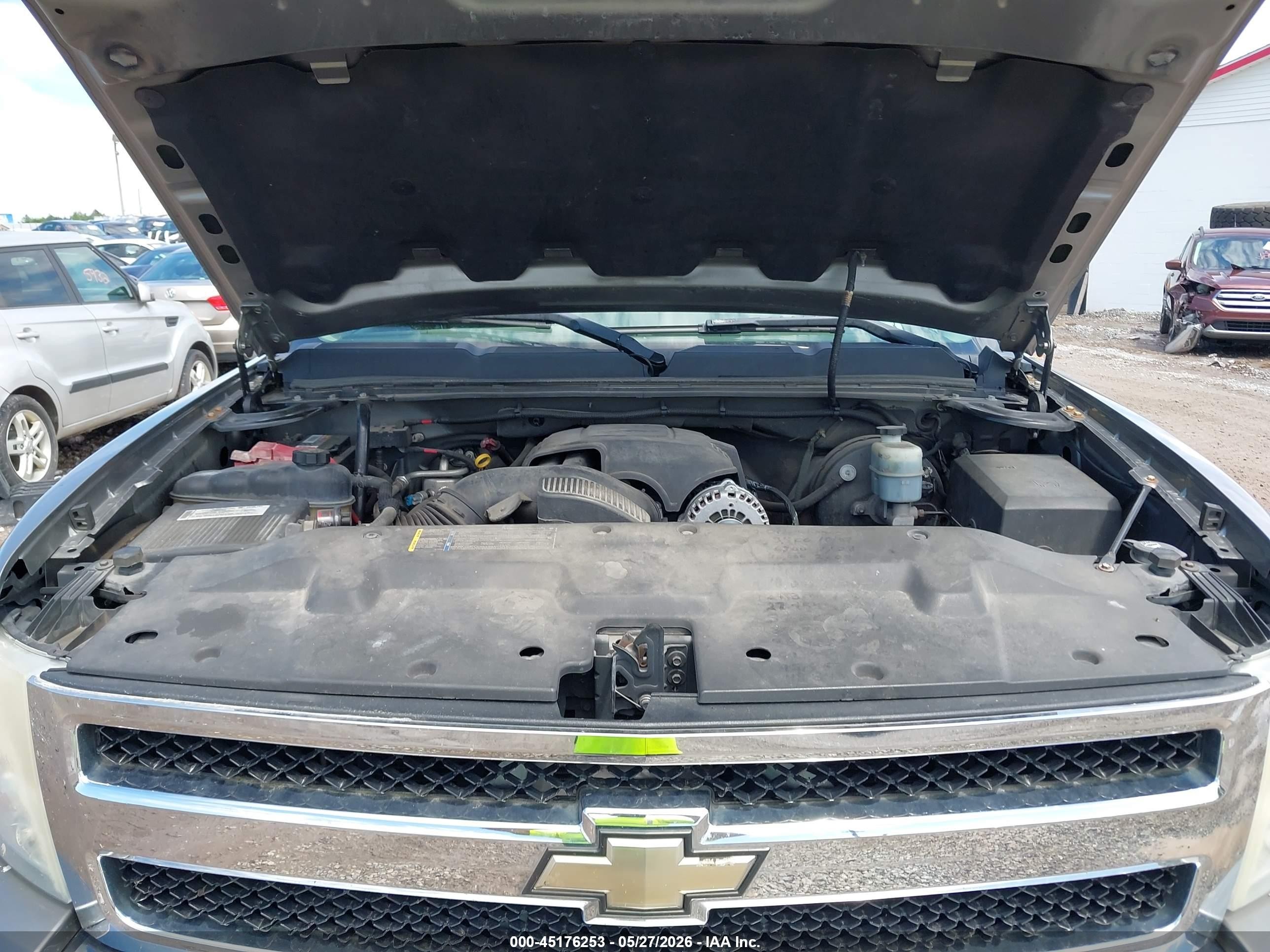 2007 Chevrolet Silverado 1500 Lt2 Gray vin: 2GCFK13Y871685651