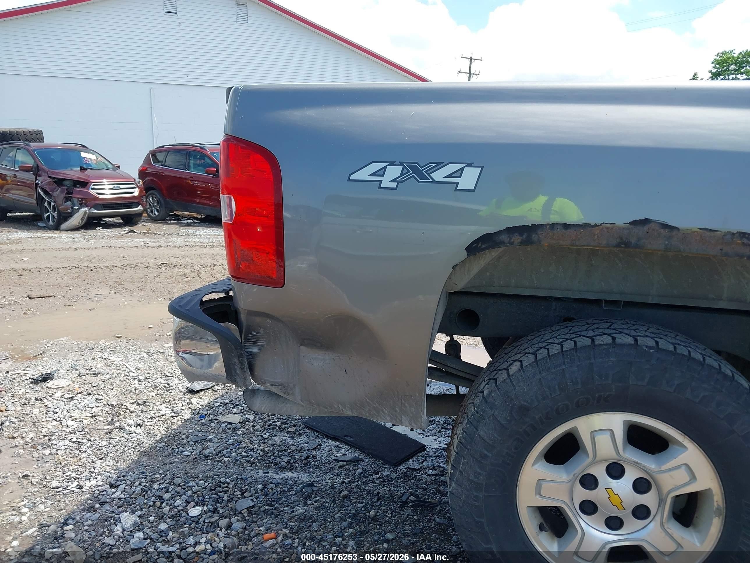 2007 Chevrolet Silverado 1500 Lt2 Gray vin: 2GCFK13Y871685651