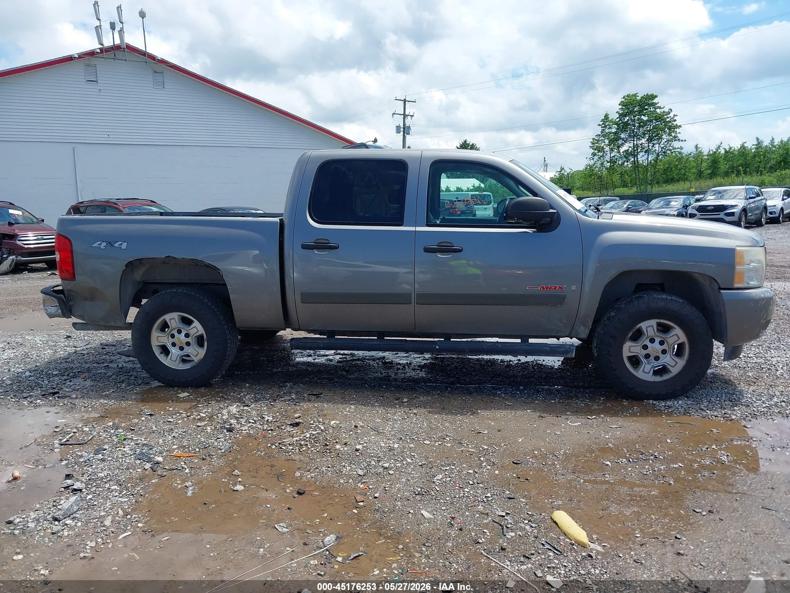 2007 Chevrolet Silverado 1500 Lt2 Gray vin: 2GCFK13Y871685651