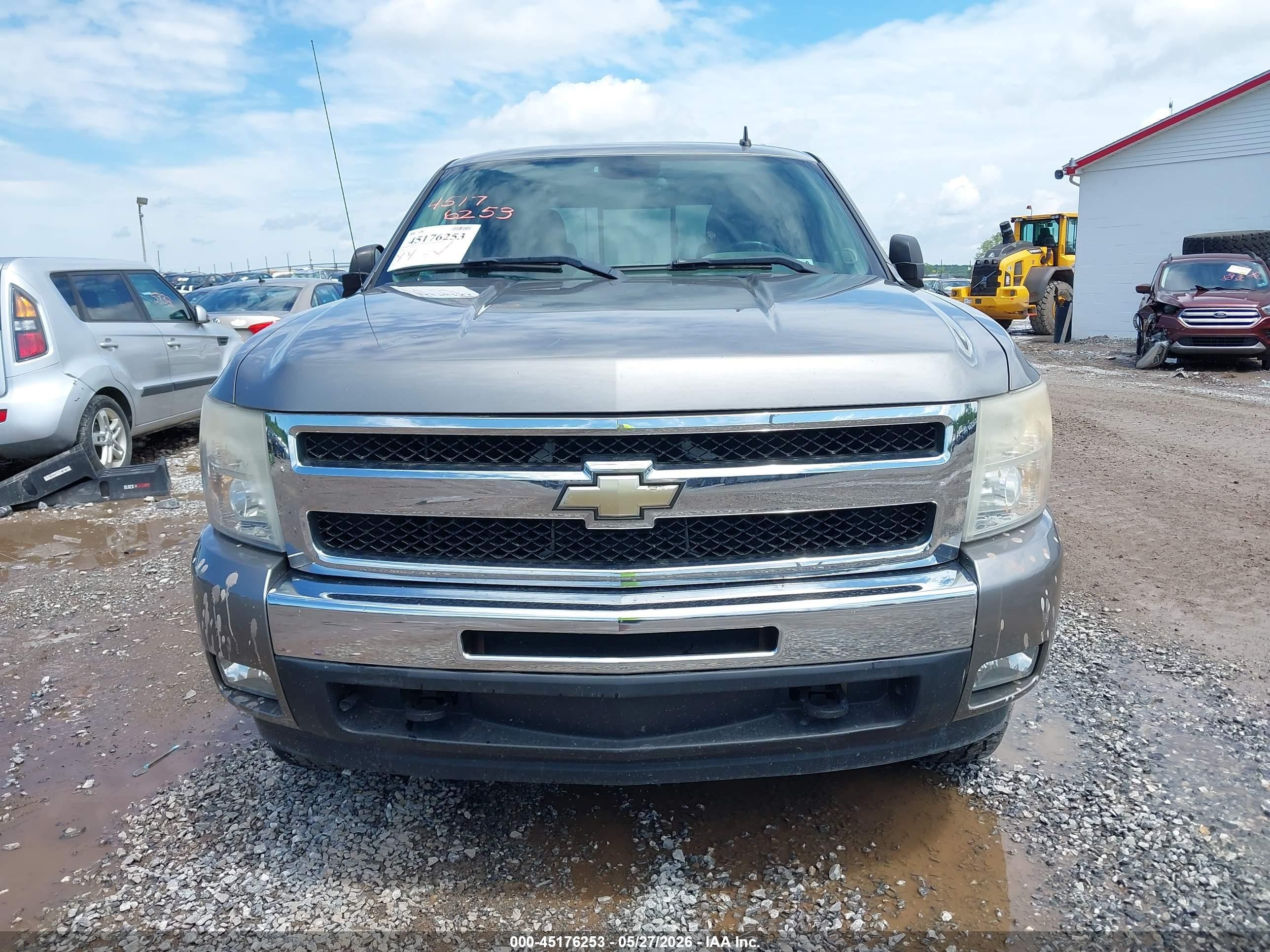 2007 Chevrolet Silverado 1500 Lt2 Gray vin: 2GCFK13Y871685651