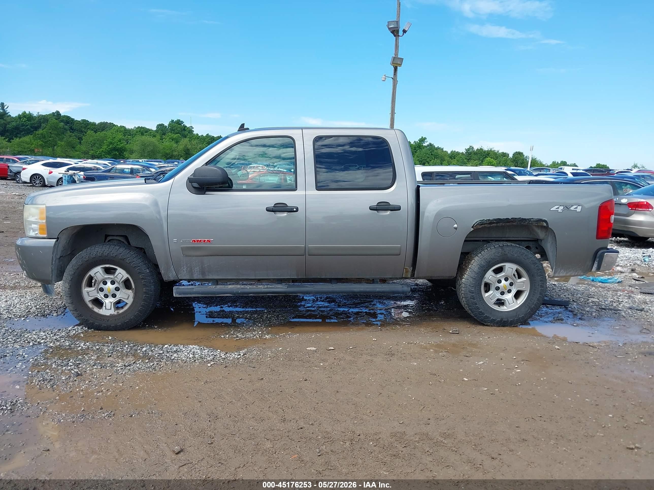 2007 Chevrolet Silverado 1500 Lt2 Gray vin: 2GCFK13Y871685651