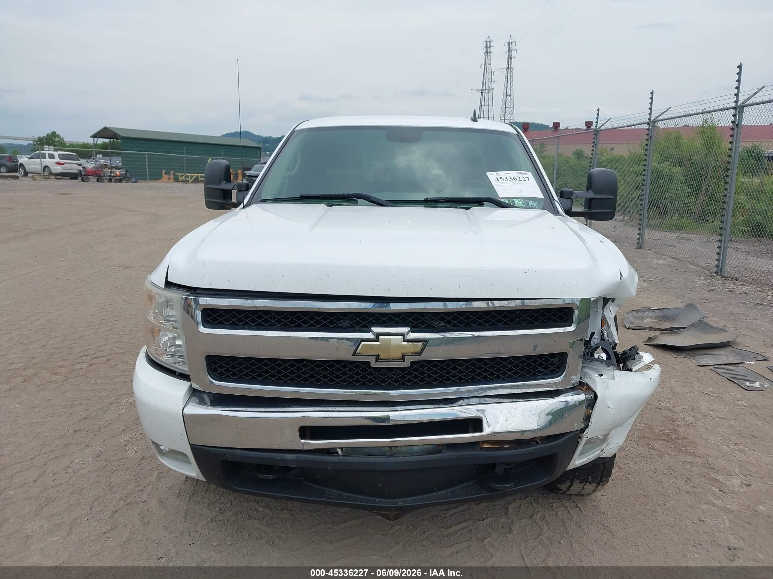 2007 Chevrolet Silverado 1500 Lt1 White vin: 2GCFK19Y171680816