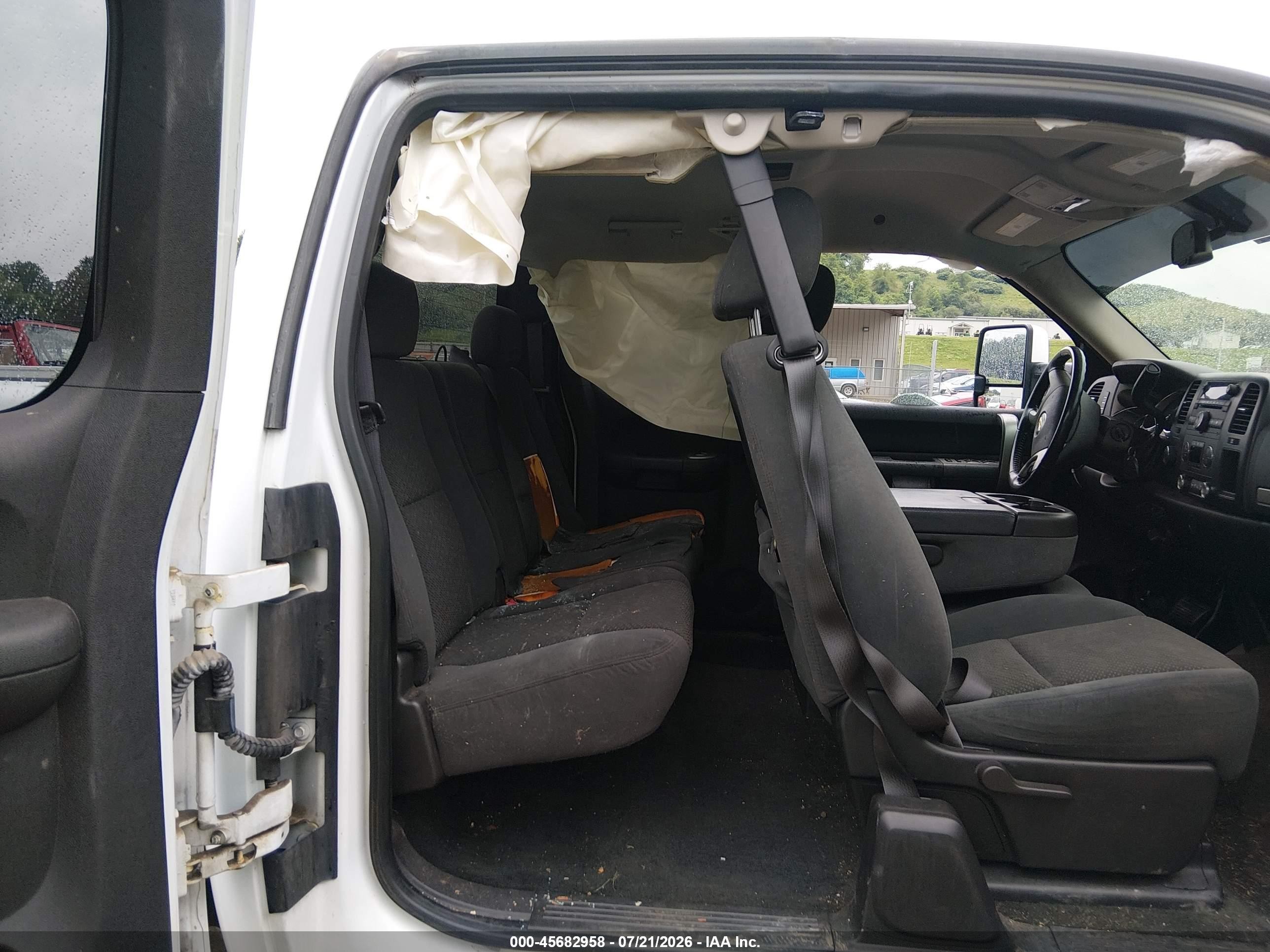 2007 Chevrolet Silverado 1500 Lt1 White vin: 2GCFK19Y771582437