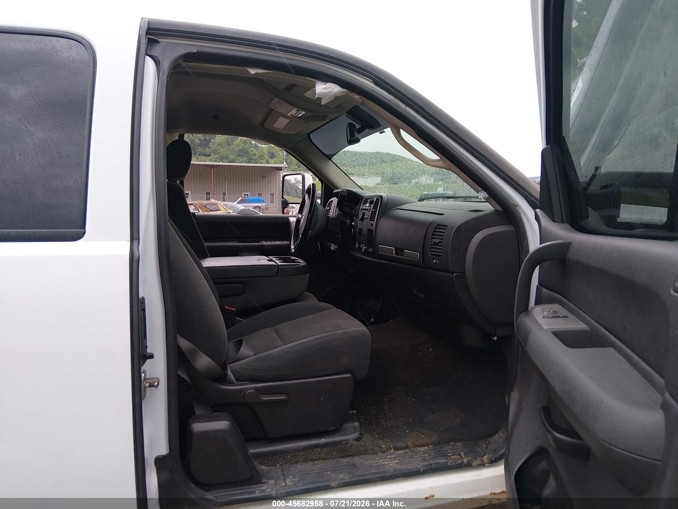 2007 Chevrolet Silverado 1500 Lt1 White vin: 2GCFK19Y771582437