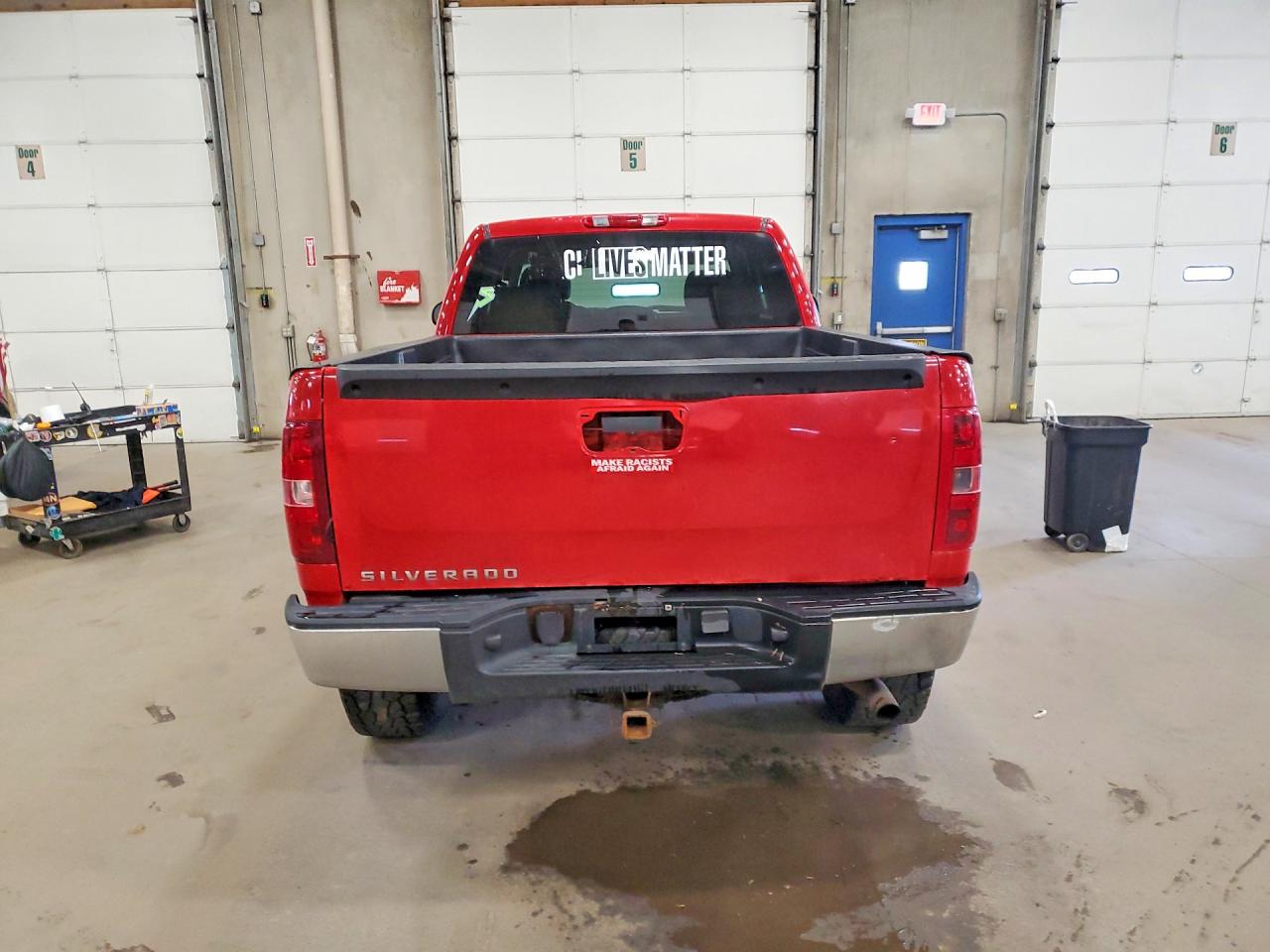 2007 Chevrolet Silverado K1500 Красный vin: 2GCFK19Y871623478