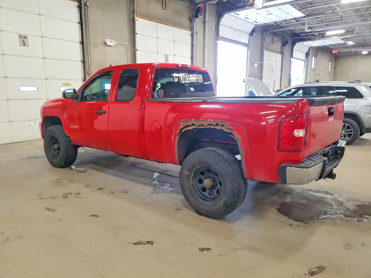 2007 Chevrolet Silverado K1500 Красный vin: 2GCFK19Y871623478