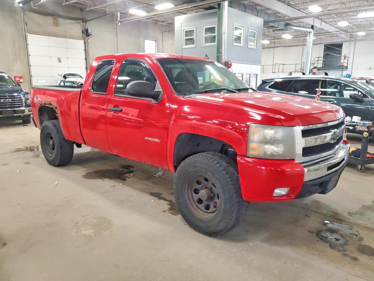 2007 Chevrolet Silverado K1500 Красный vin: 2GCFK19Y871623478
