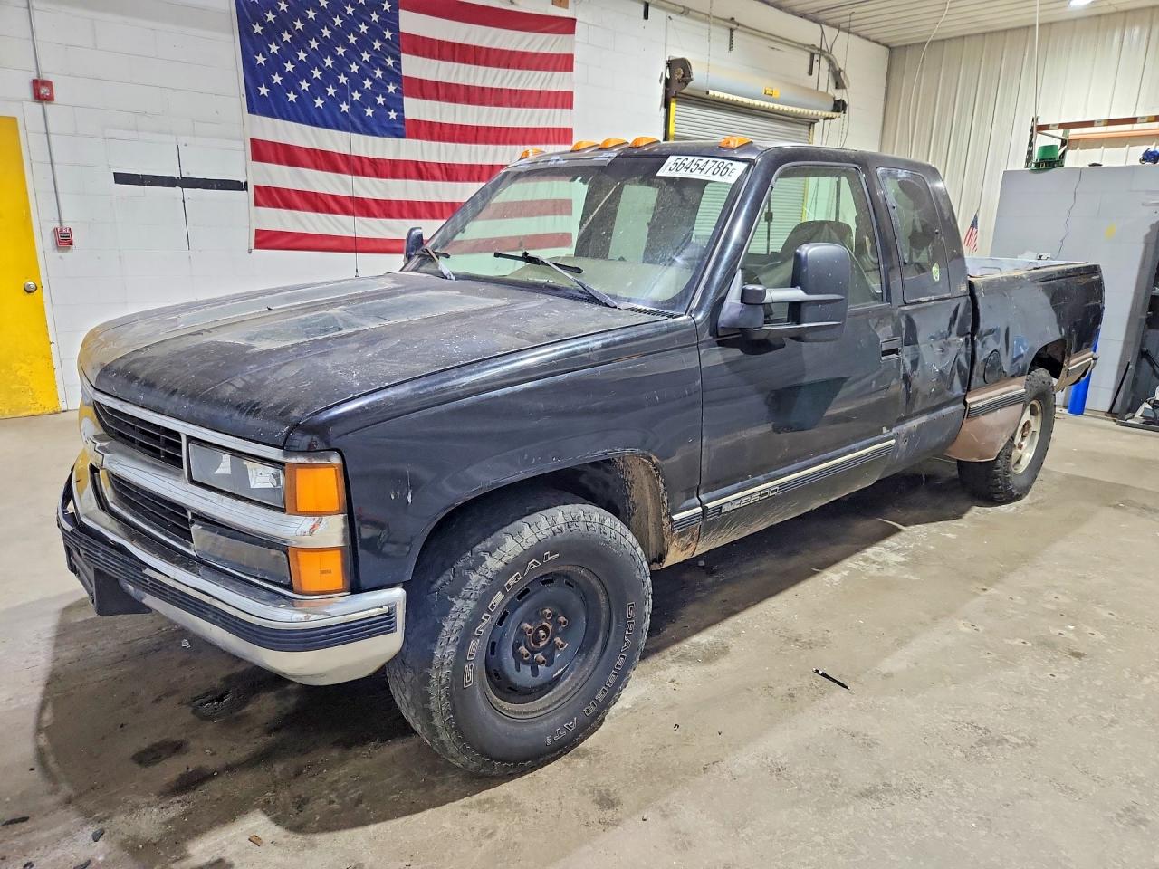 1995 Chevrolet Gmt-400 K2500 Black vin: 2GCFK29K4S1125143