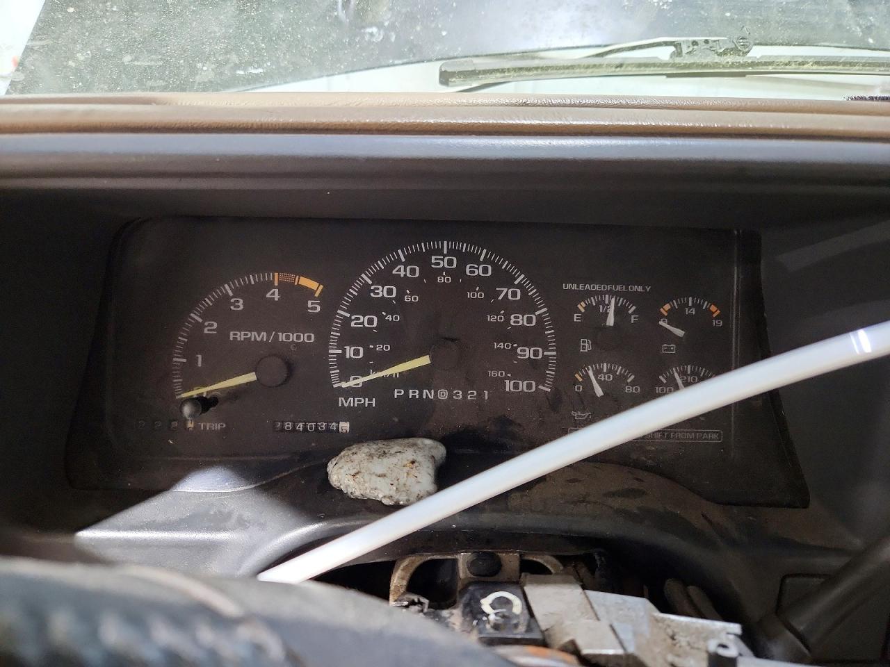 1995 Chevrolet Gmt-400 K2500 Black vin: 2GCFK29K4S1125143