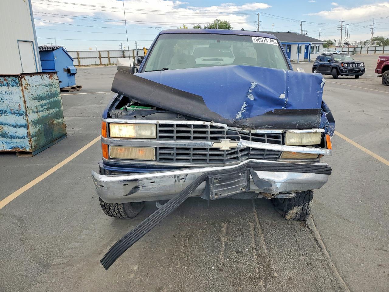 1993 Chevrolet Gmt-400 K2500 Blue vin: 2GCFK29K6P1174397