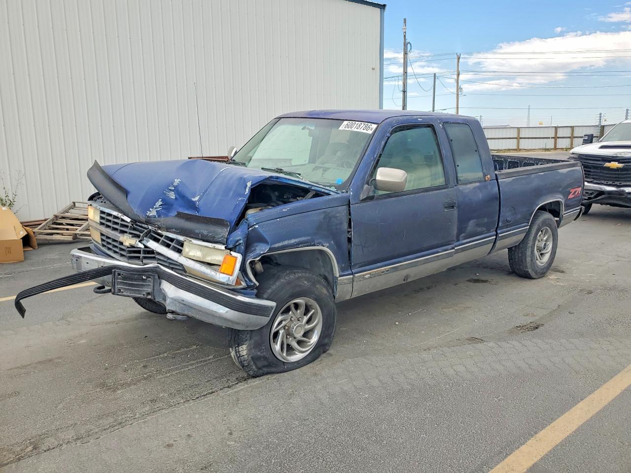 1993 Chevrolet Gmt-400 K2500 Blue vin: 2GCFK29K6P1174397