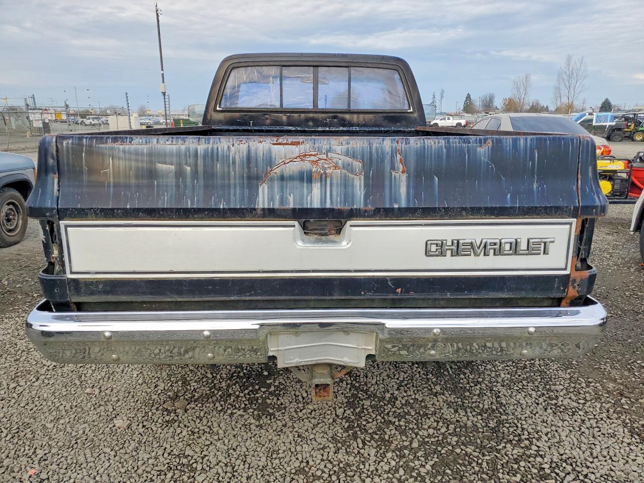1983 Chevrolet C20 Black vin: 2GCGC24W0D1164830
