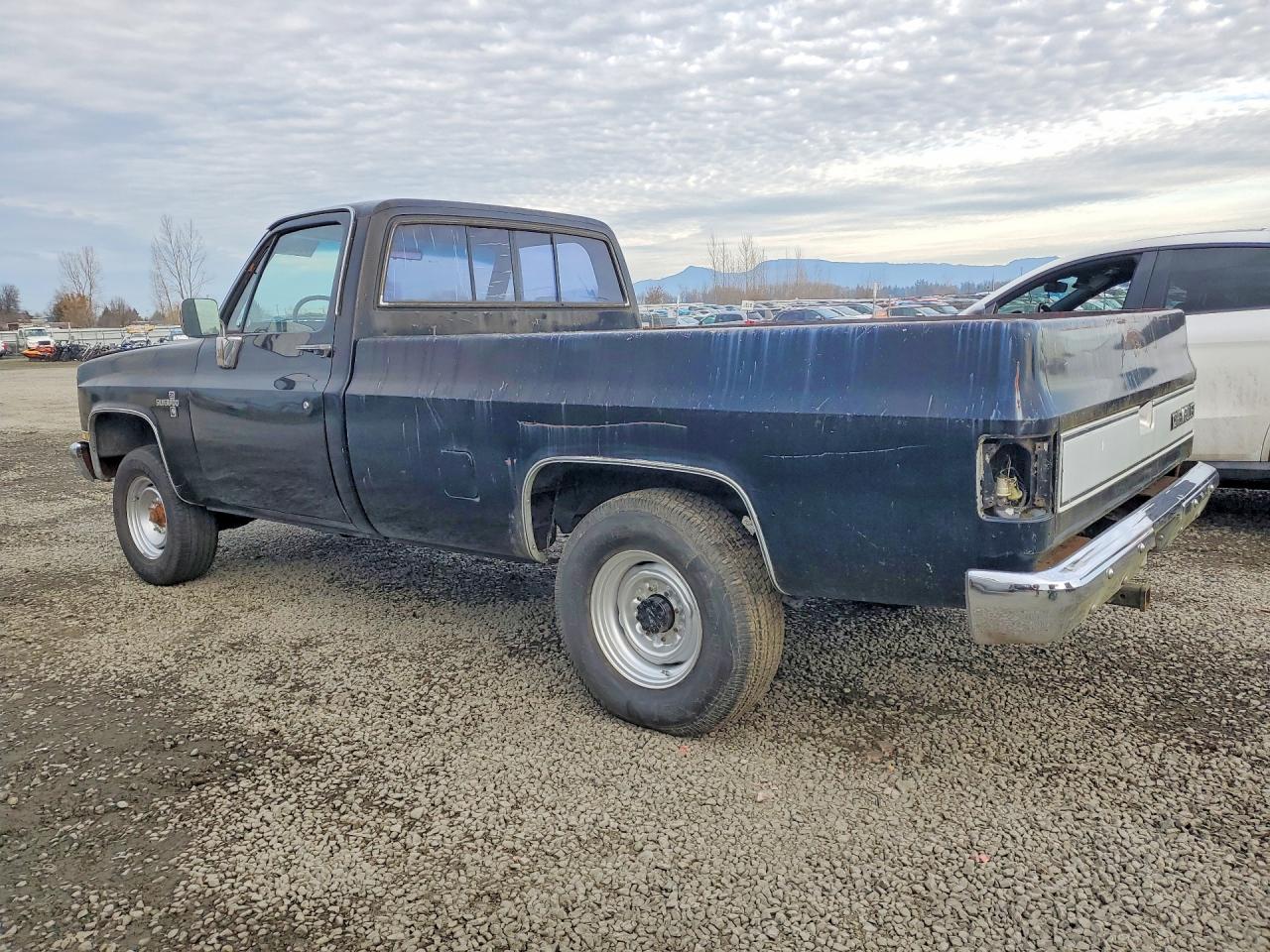 1983 Chevrolet C20 Black vin: 2GCGC24W0D1164830