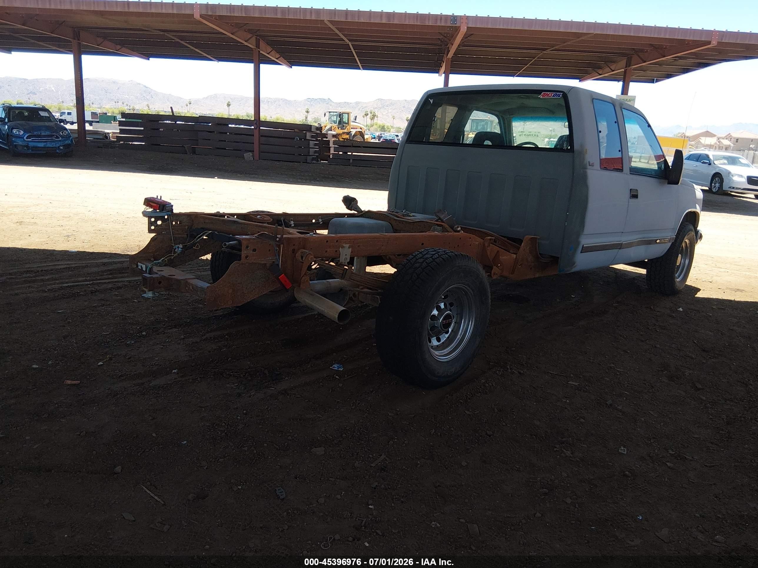 1992 Chevrolet Gmt-400 C2500 Gray vin: 2GCGC29K0N1104456