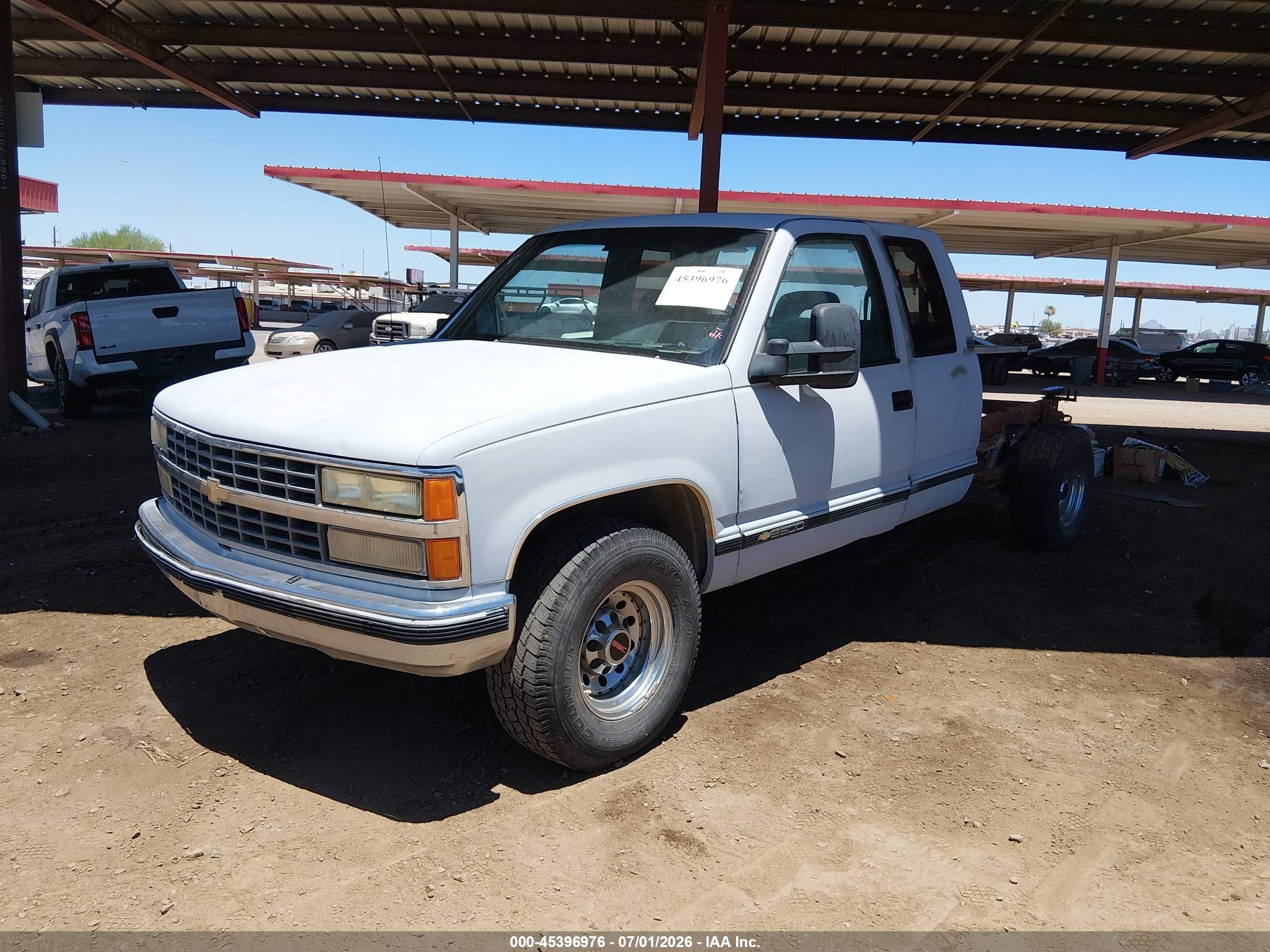 1992 Chevrolet Gmt-400 C2500 Gray vin: 2GCGC29K0N1104456